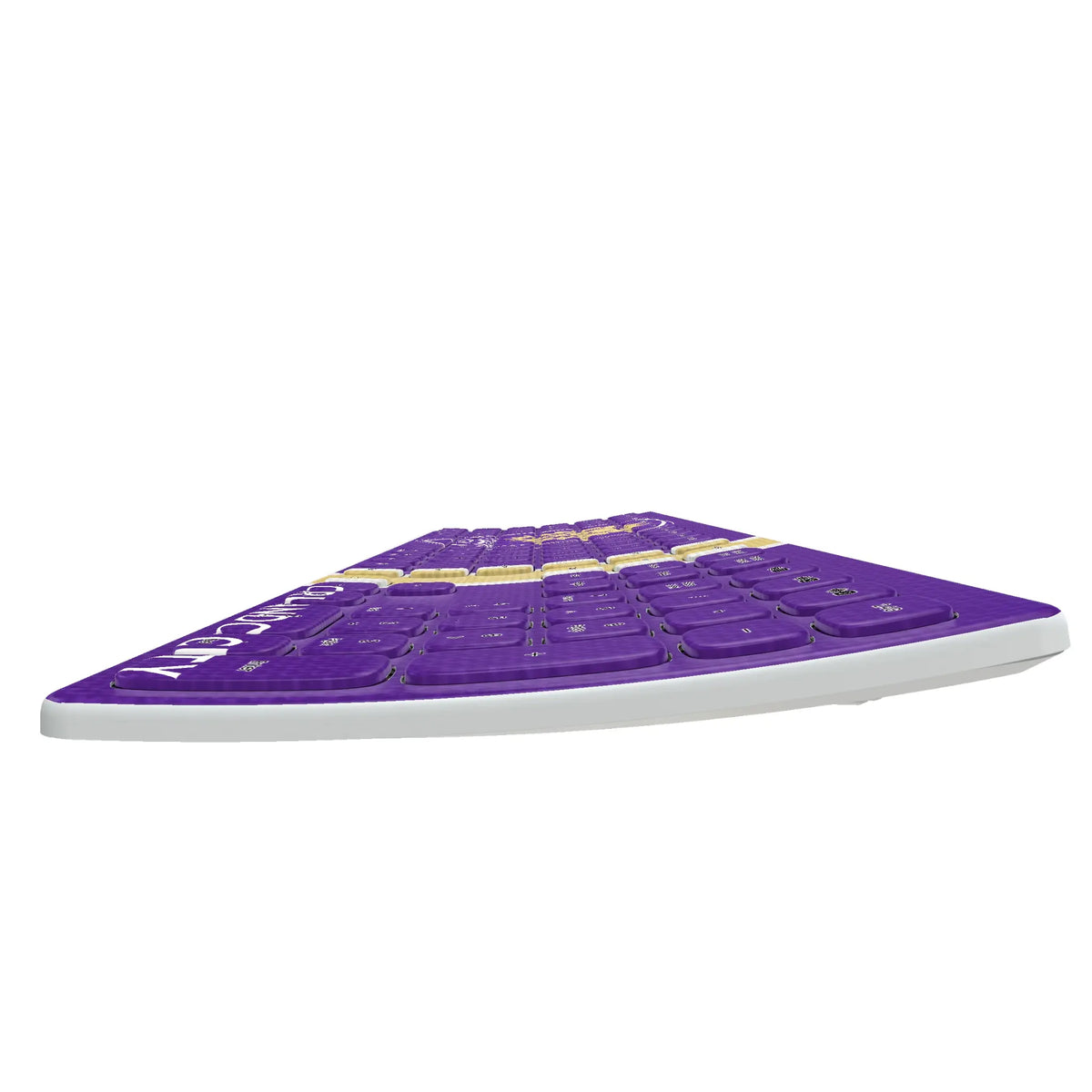 Orlando City Soccer Club Stripe KKB605 Curved Wireless Keyboard