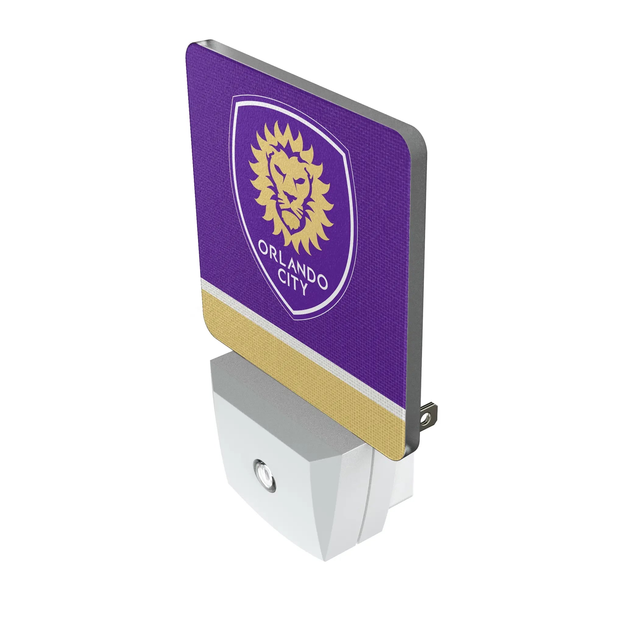 Orlando City Soccer Club Stripe Night Light 2-Pack - Isometric View