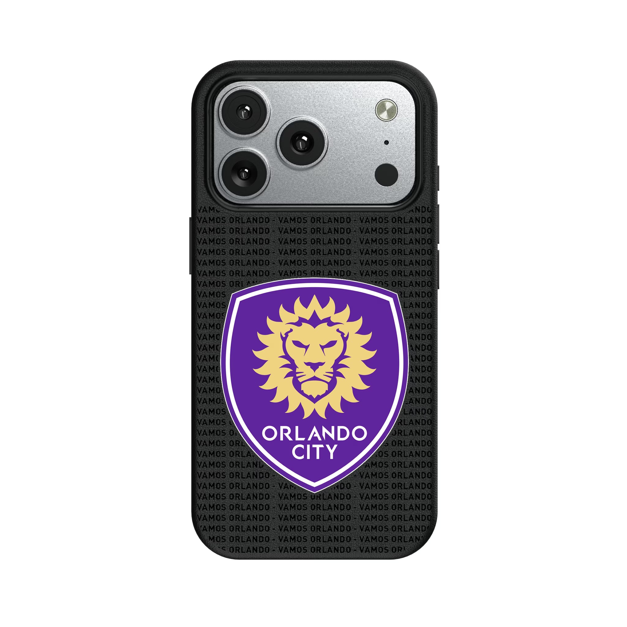 Orlando City Soccer Club Text Backdrop iPhone MagSafe Compatible Phone Case for Apple iPhone#Device_iPhone 17 Pro