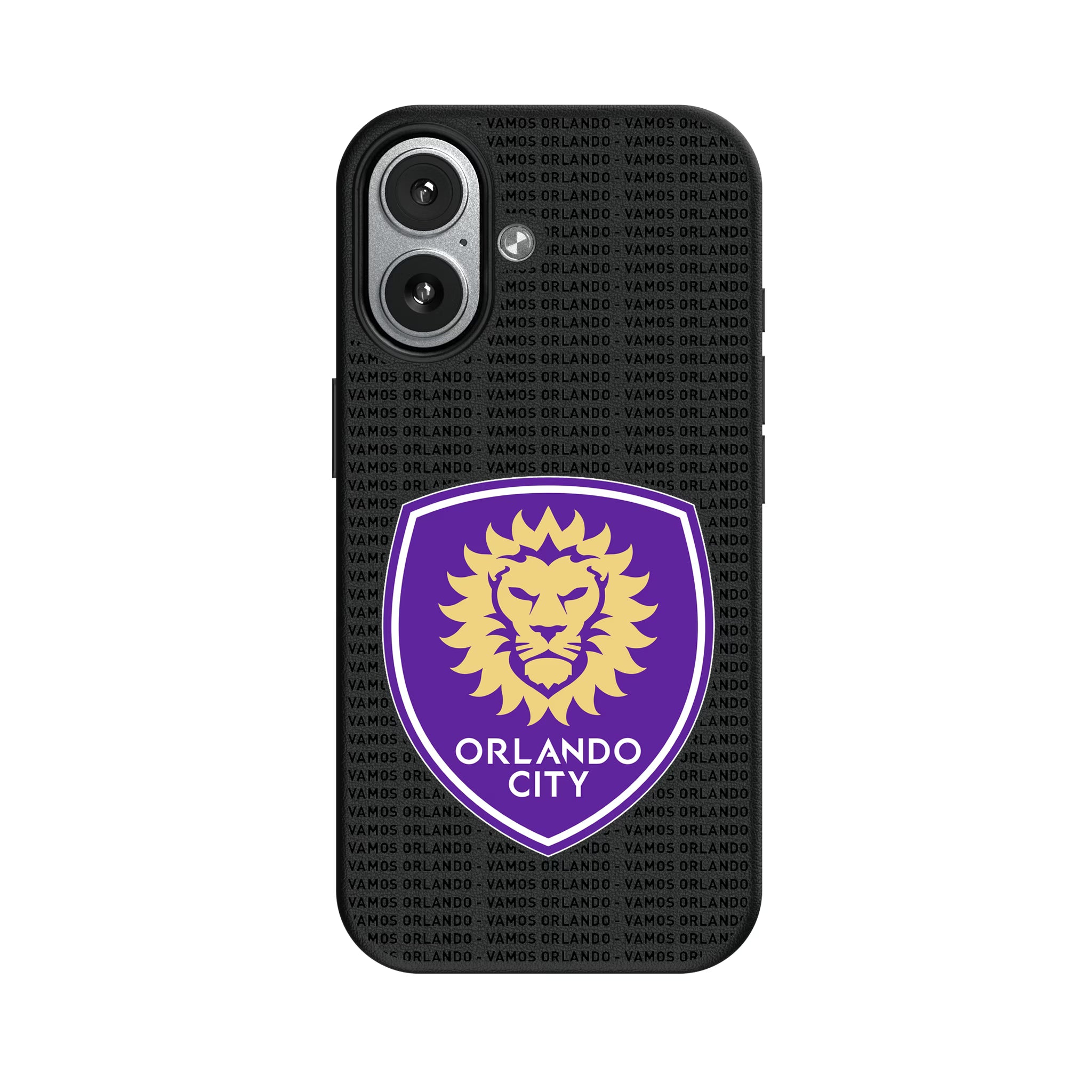 Orlando City Soccer Club Text Backdrop iPhone MagSafe Compatible Phone Case for Apple iPhone#Device_iPhone 17