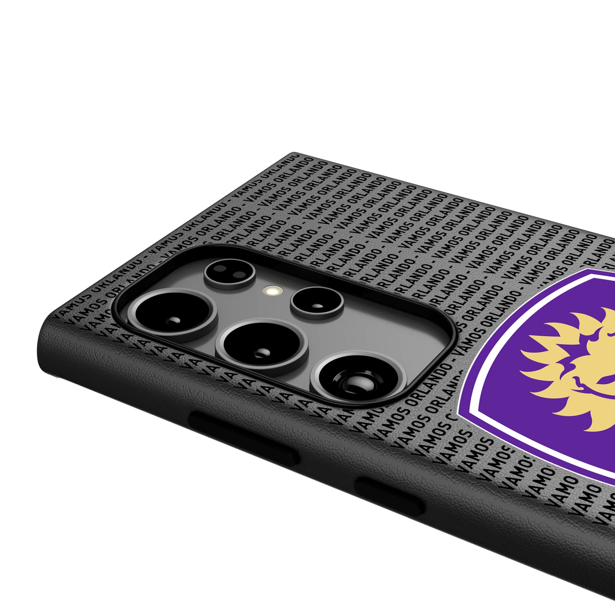 Orlando City Soccer Club Text Backdrop Galaxy MagSafe Compatible Phone Case for Samsung Galaxy - Detail