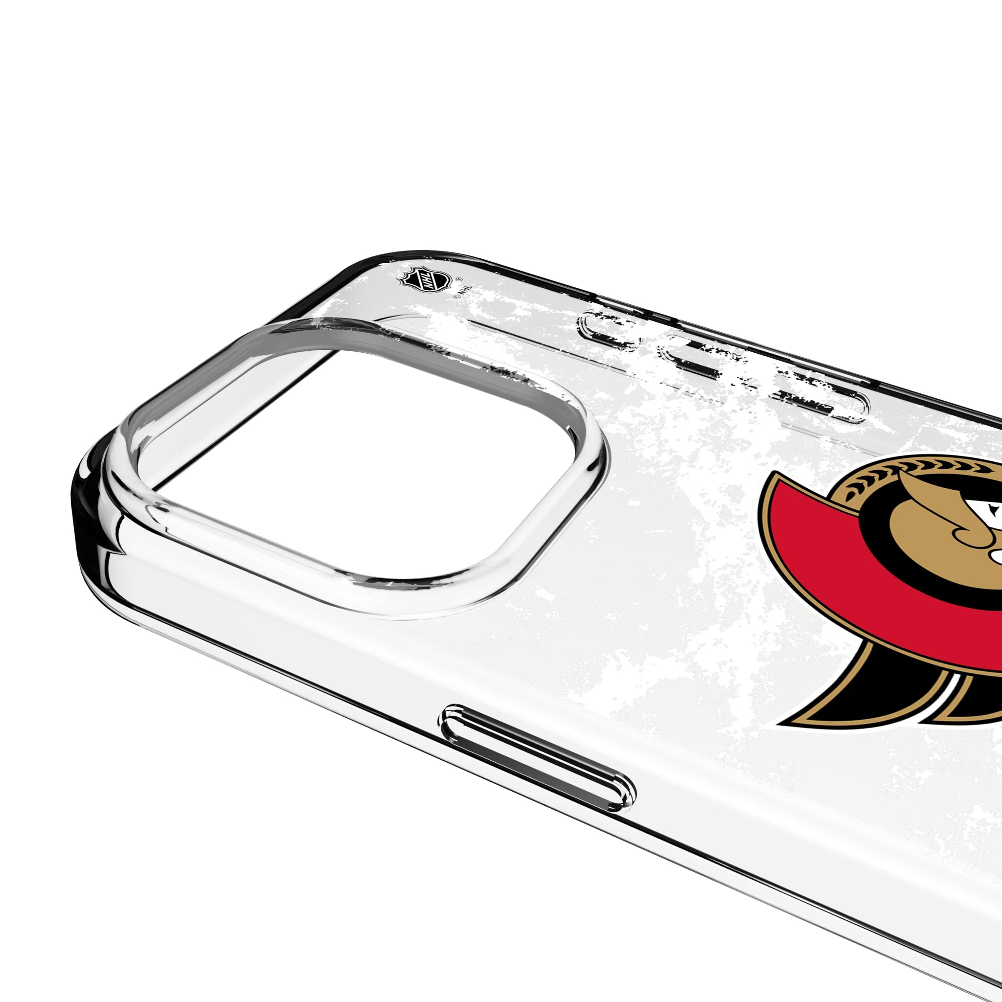 Ottawa Senators Ice Stripe iPhone Clear Phone Case for Apple iPhone - Detail