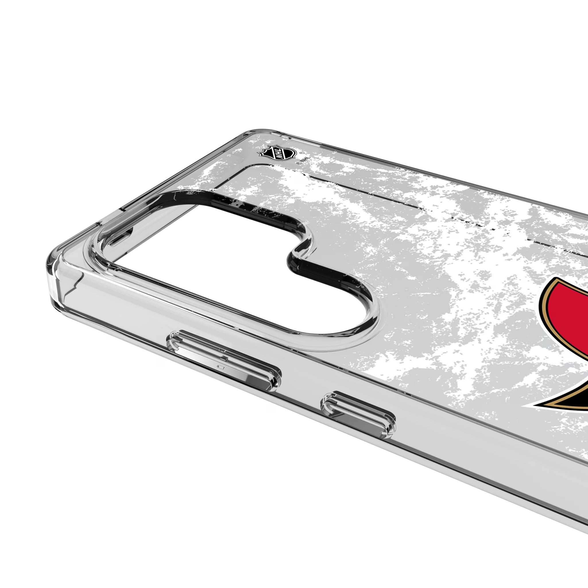 Ottawa Senators Ice Stripe Galaxy Clear Phone Case for Samsung Galaxy - Detail