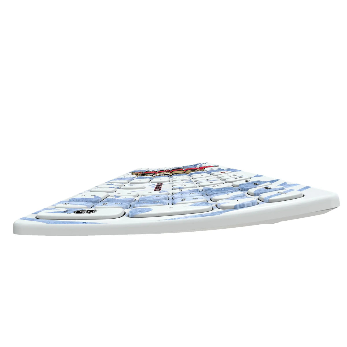 Ottawa Senators Ice Tilt KKB605 Curved Wireless Keyboard
