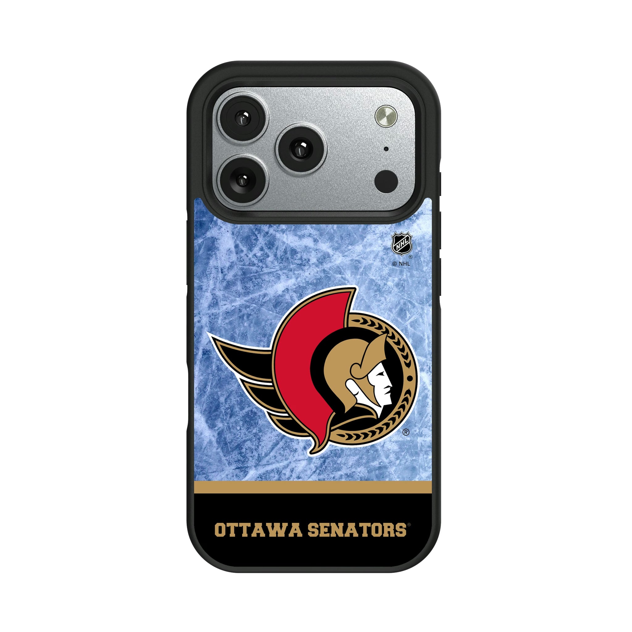Ottawa Senators Ice Wordmark iPhone Bump Phone Case for Apple iPhone#Device_iPhone 17 Pro