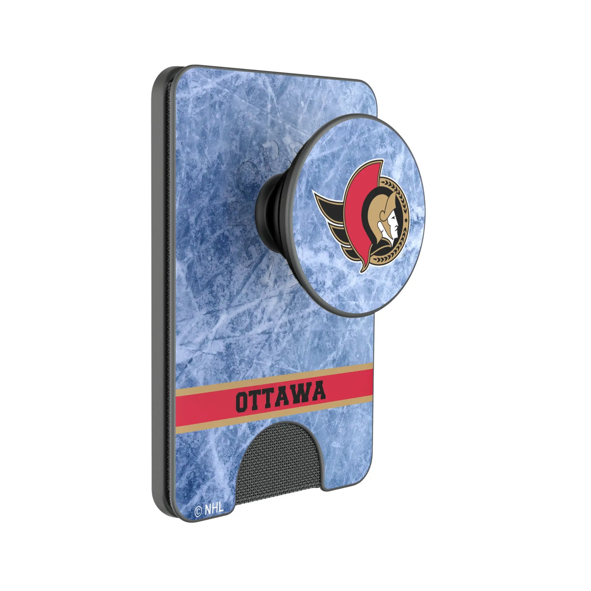 Ottawa Senators Ice Wordmark Popsockets Wallet Magnetic