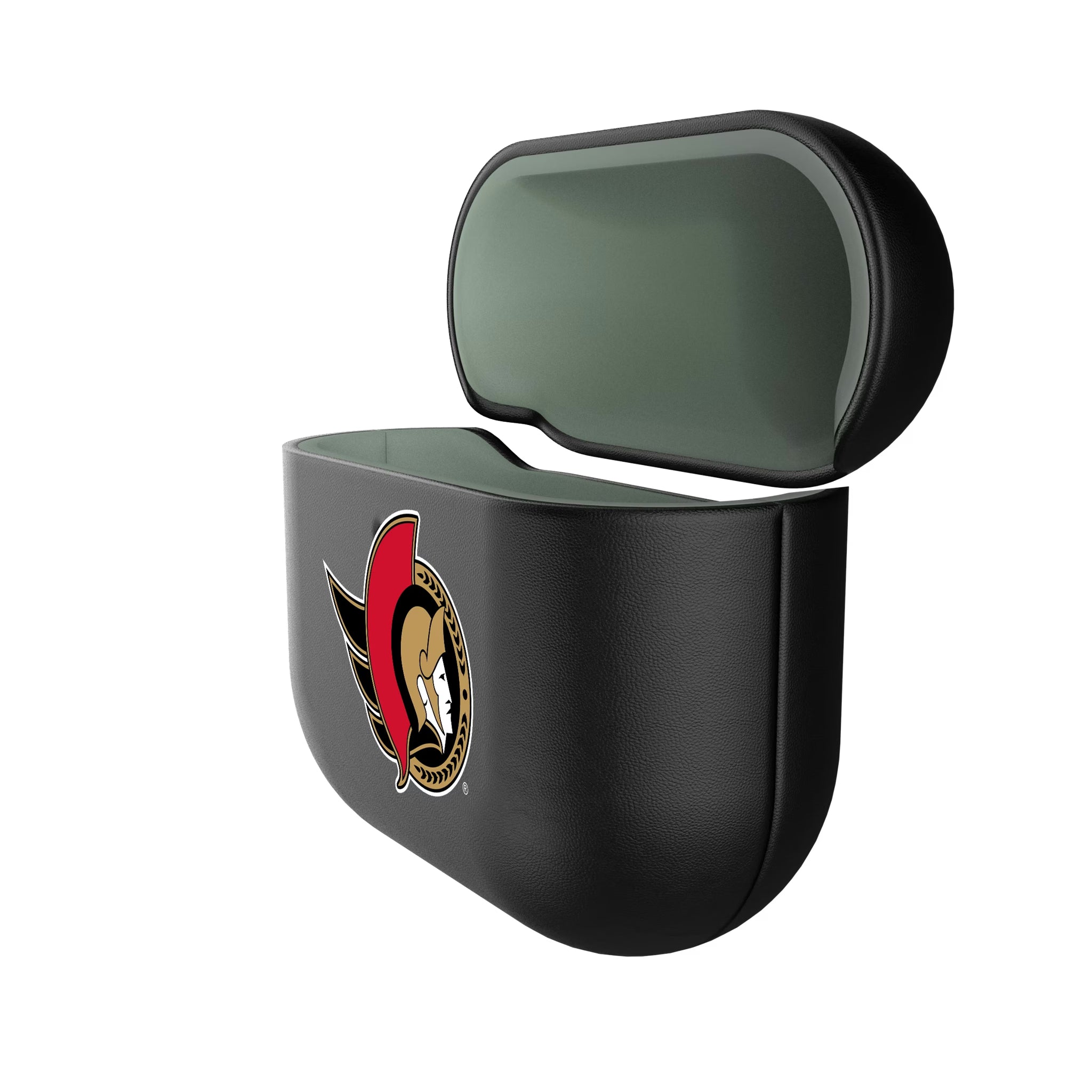 Ottawa Senators Insignia AirPods AirPod Case Cover - Isometric View#Device_AirPods 4