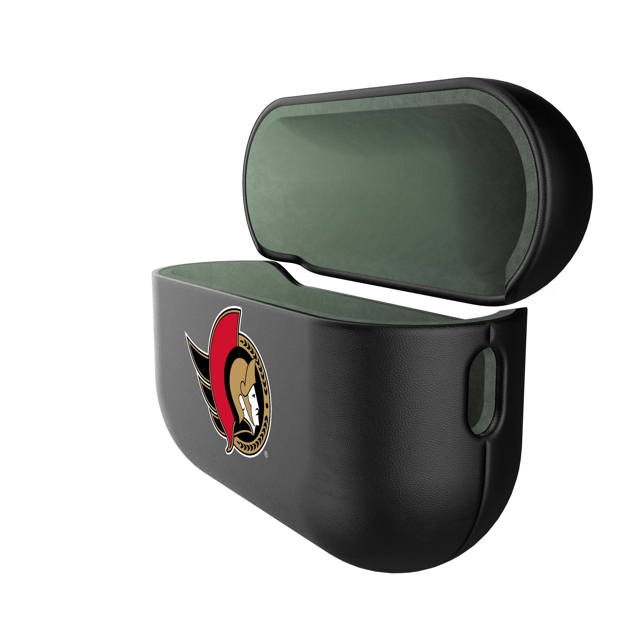 Ottawa Senators Insignia AirPods AirPod Case Cover - Isometric View#Device_AirPods Pro 2nd Gen