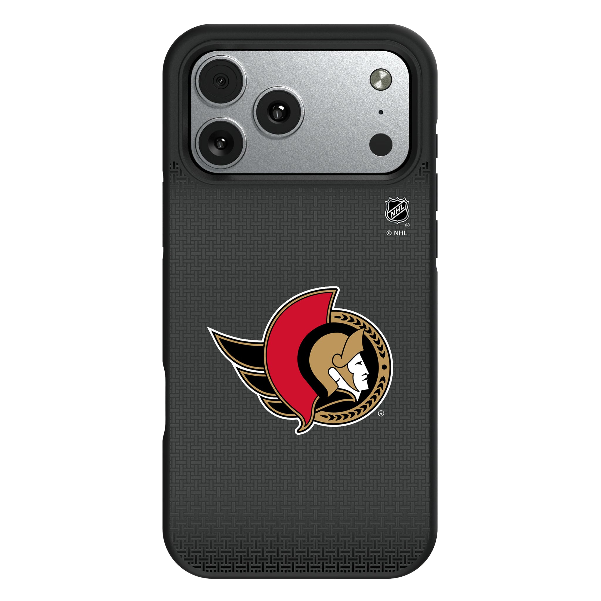 Ottawa Senators Linen iPhone Bump Phone Case for Apple iPhone#Device_iPhone 17 Pro Max