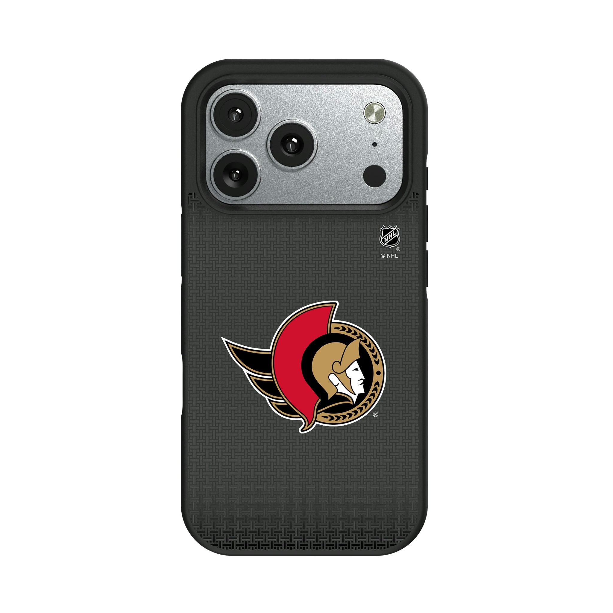 Ottawa Senators Linen iPhone Bump Phone Case for Apple iPhone#Device_iPhone 17 Pro