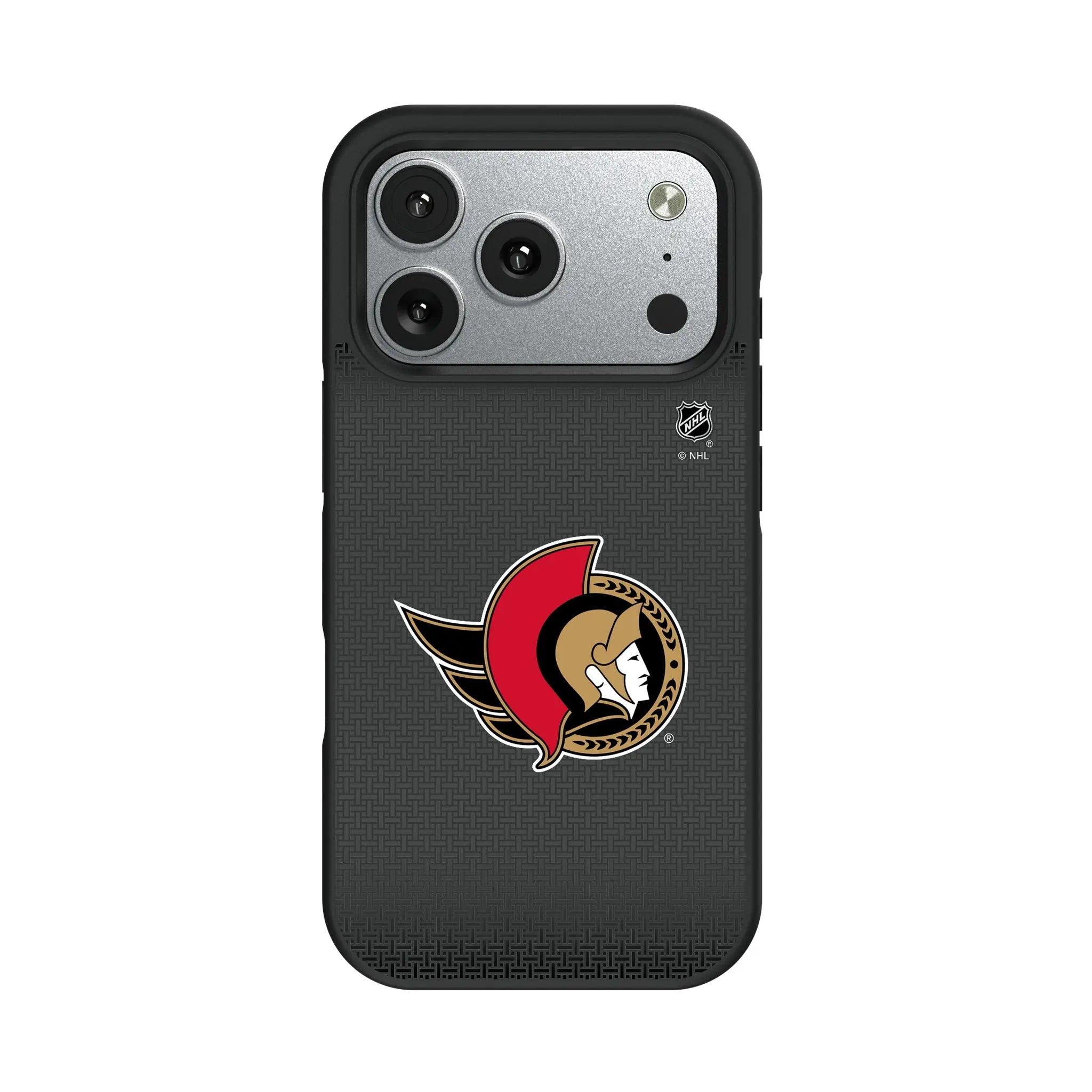 Ottawa Senators Linen iPhone Bump Phone Case for Apple iPhone#Device_iPhone 17 Pro