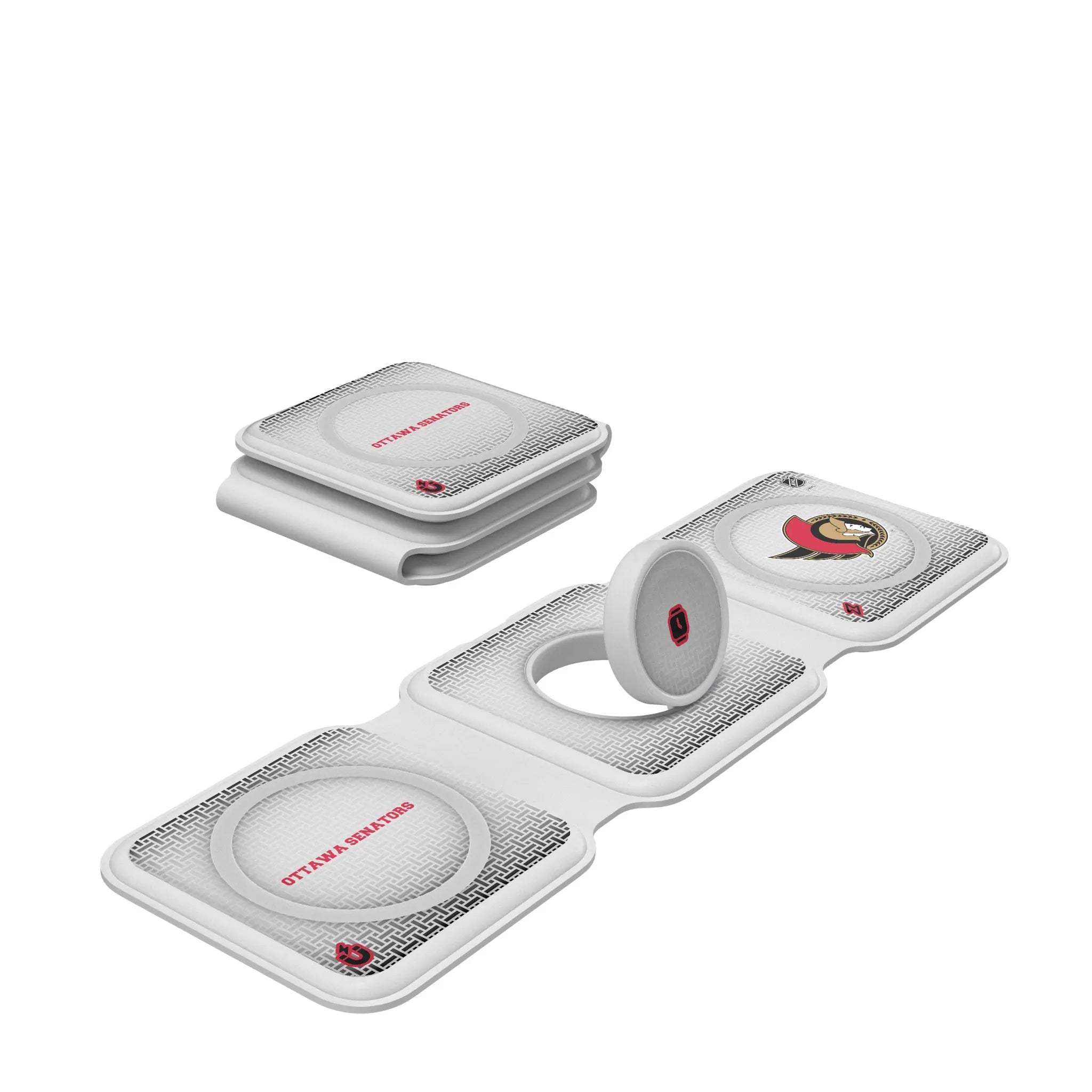 Ottawa Senators Linen Foldable 3 in 1 Charger