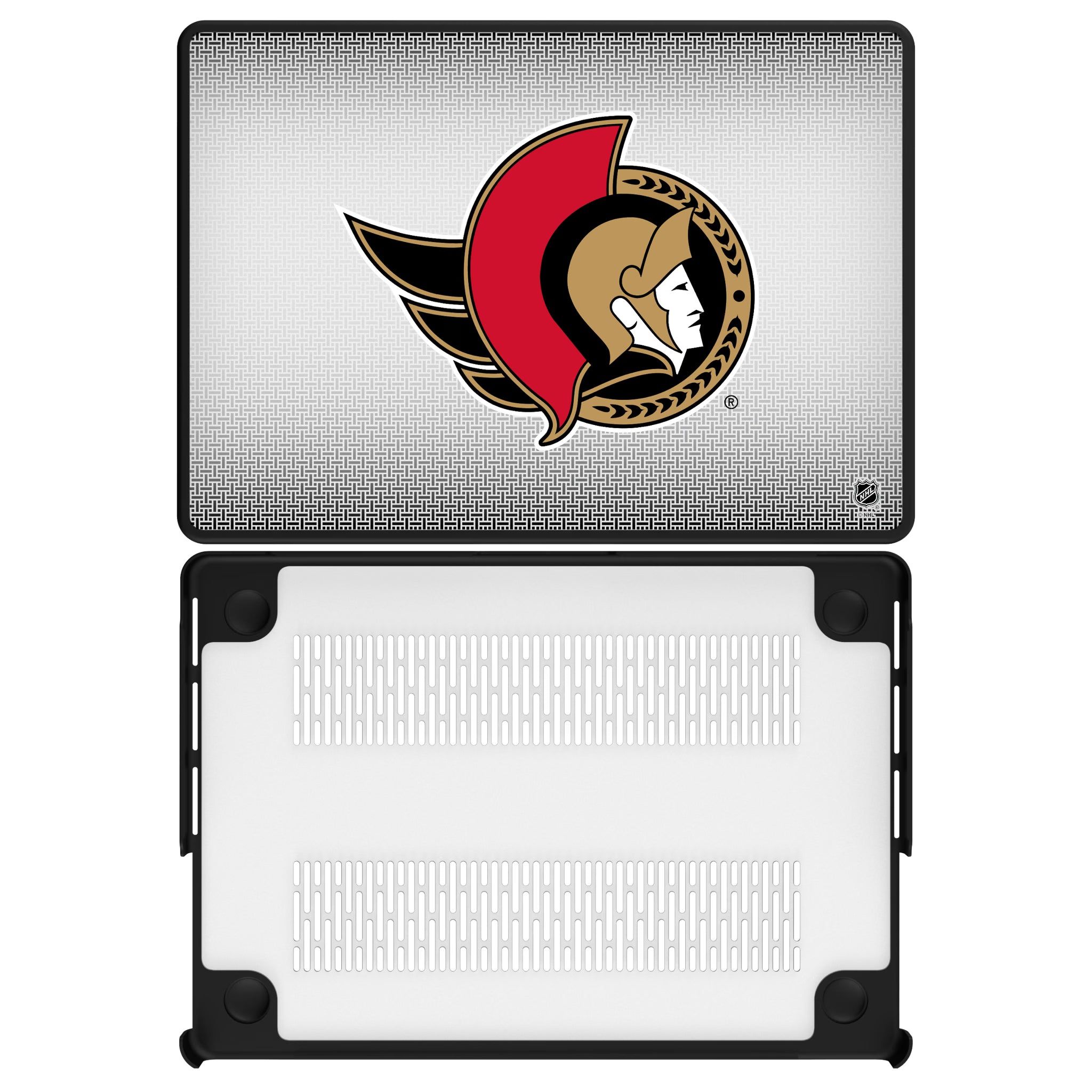 Ottawa Senators Linen MacBook Laptop Case for Apple MacBook#Device_MacBook Pro (14-inch, 2021) / MacBook Pro (14-inch, 2023) / MacBook Pro (14-inch, 2024)