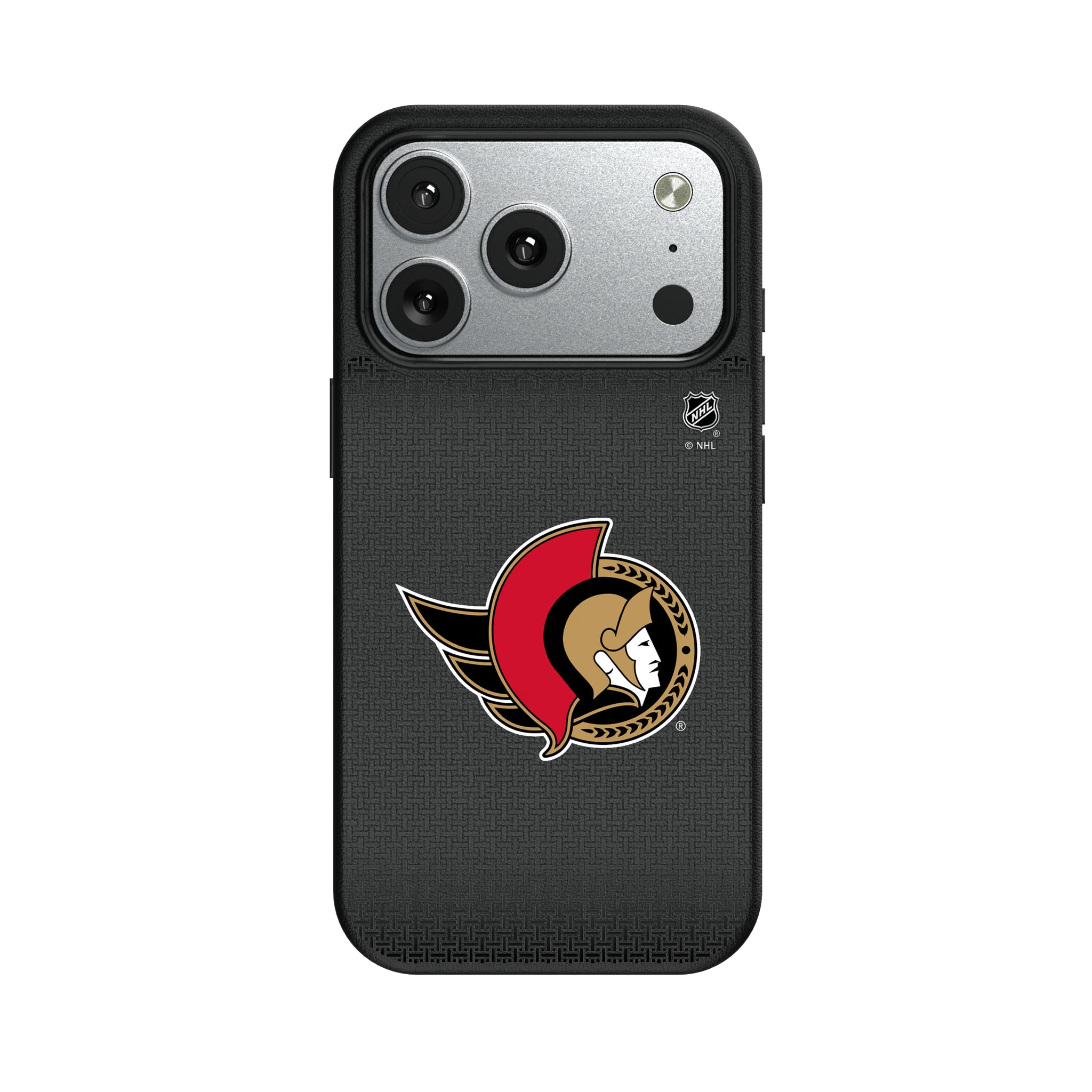 Ottawa Senators Linen iPhone MagSafe Compatible Phone Case for Apple iPhone#Device_iPhone 17 Pro