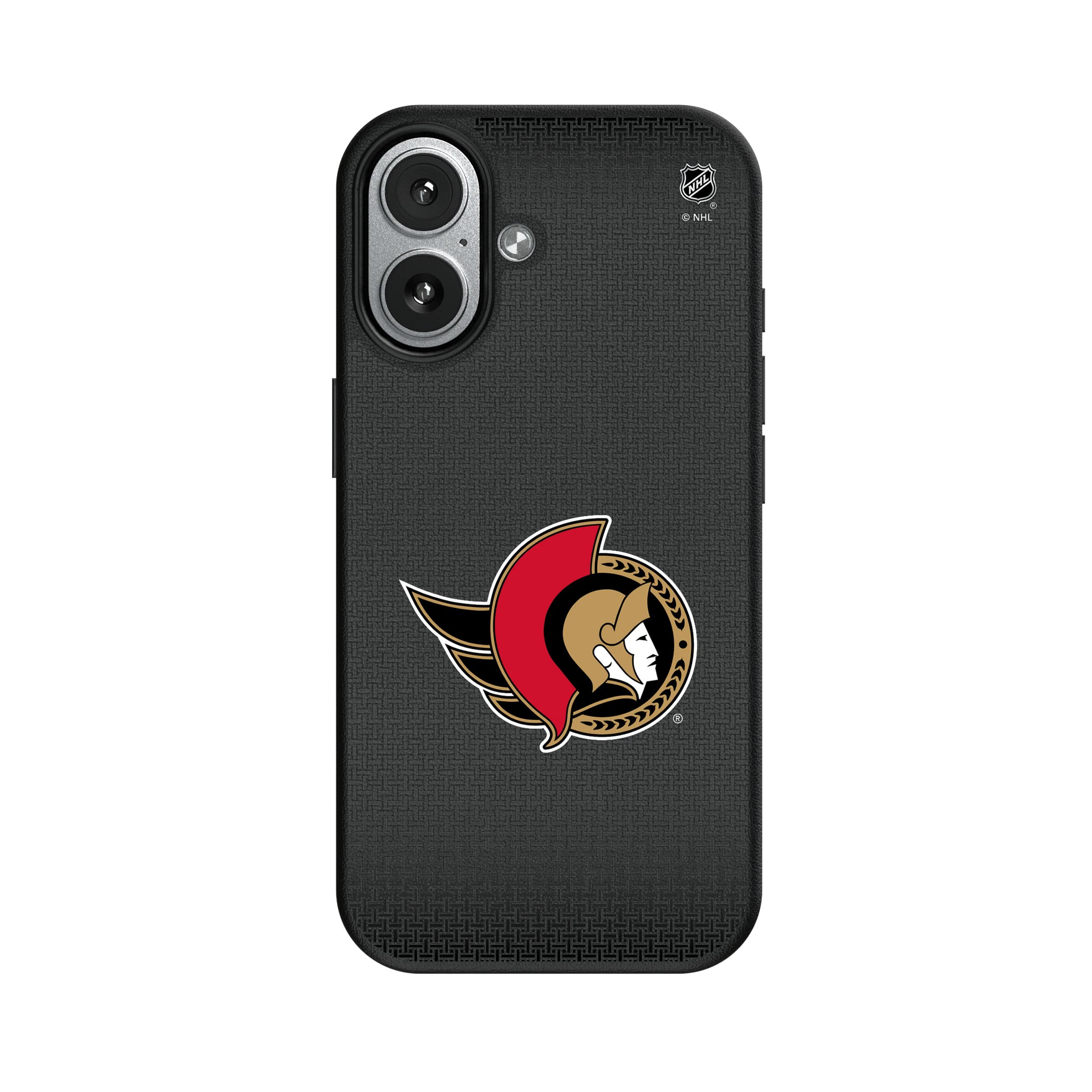 Ottawa Senators Linen iPhone MagSafe Compatible Phone Case for Apple iPhone#Device_iPhone 17
