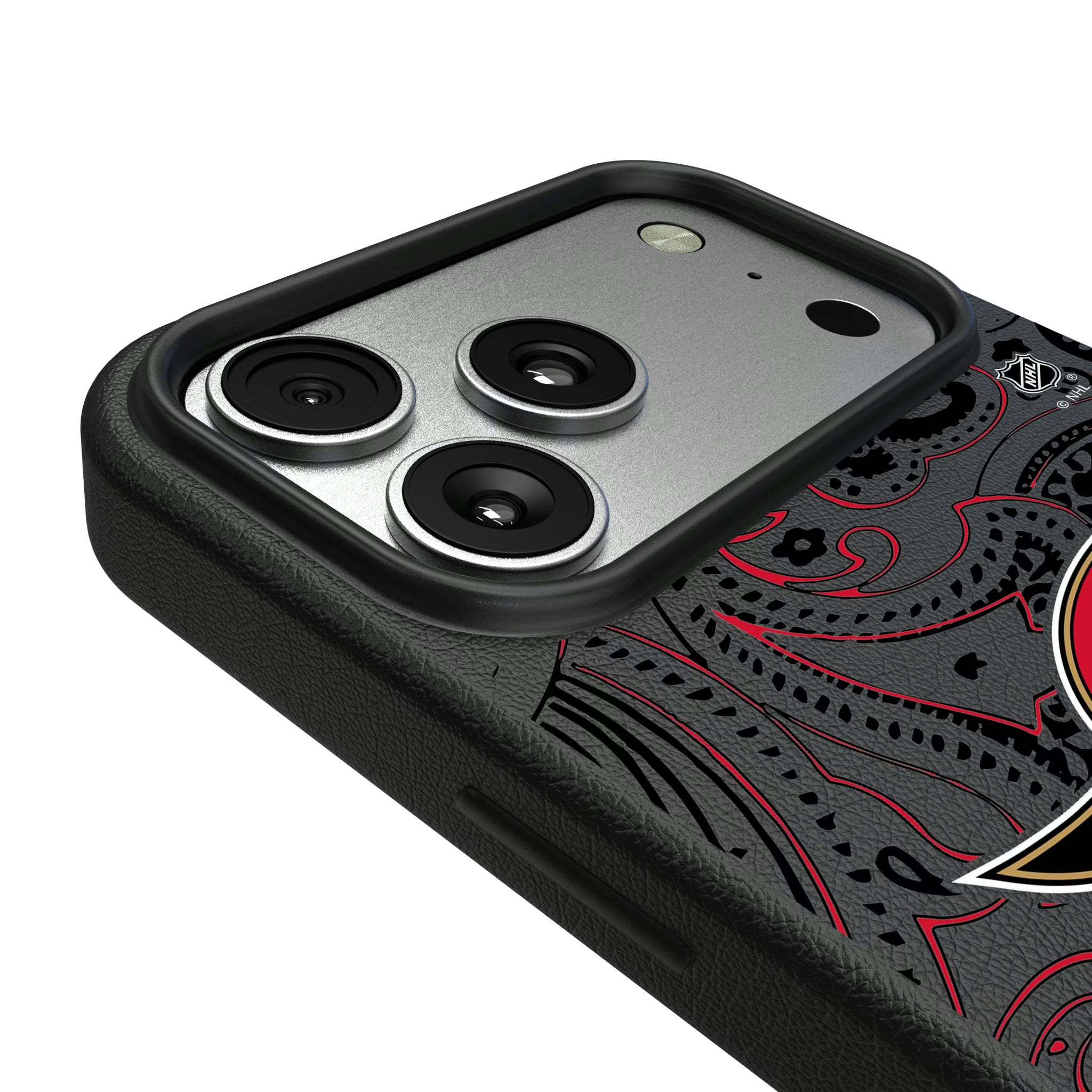Ottawa Senators Paisley iPhone MagSafe Compatible Phone Case for Apple iPhone - Detail#Device_iPhone 17 Pro Max