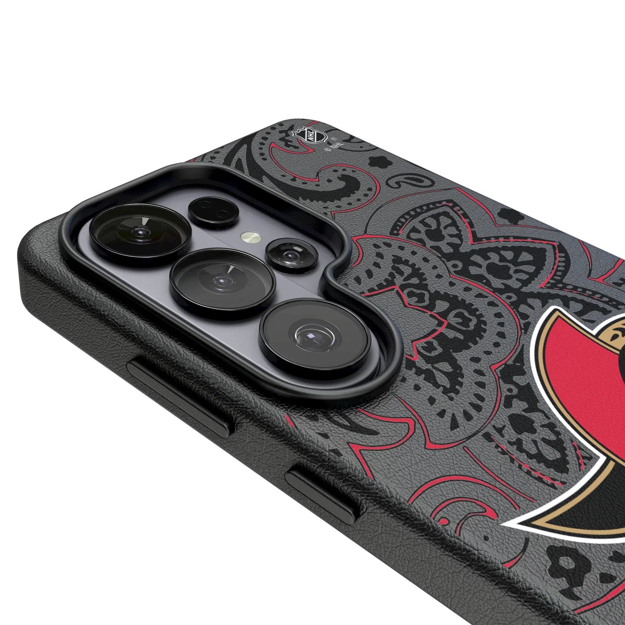 Ottawa Senators Paisley Galaxy MagSafe Compatible Phone Case for Samsung Galaxy - Detail#Device_Galaxy S26 Ultra