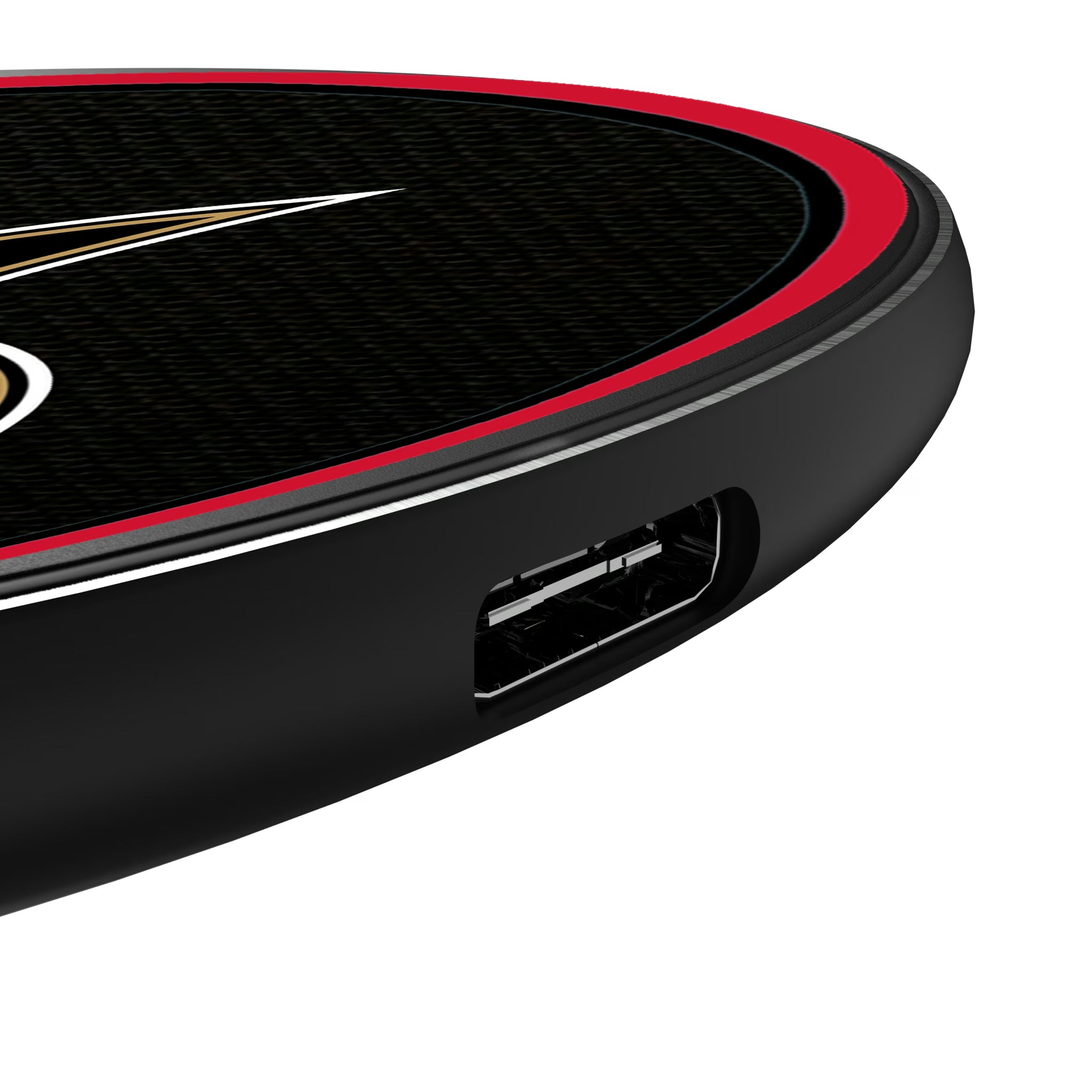 Ottawa Senators Personalized Endzone Solid 15-Watt Wireless Charger - Detail