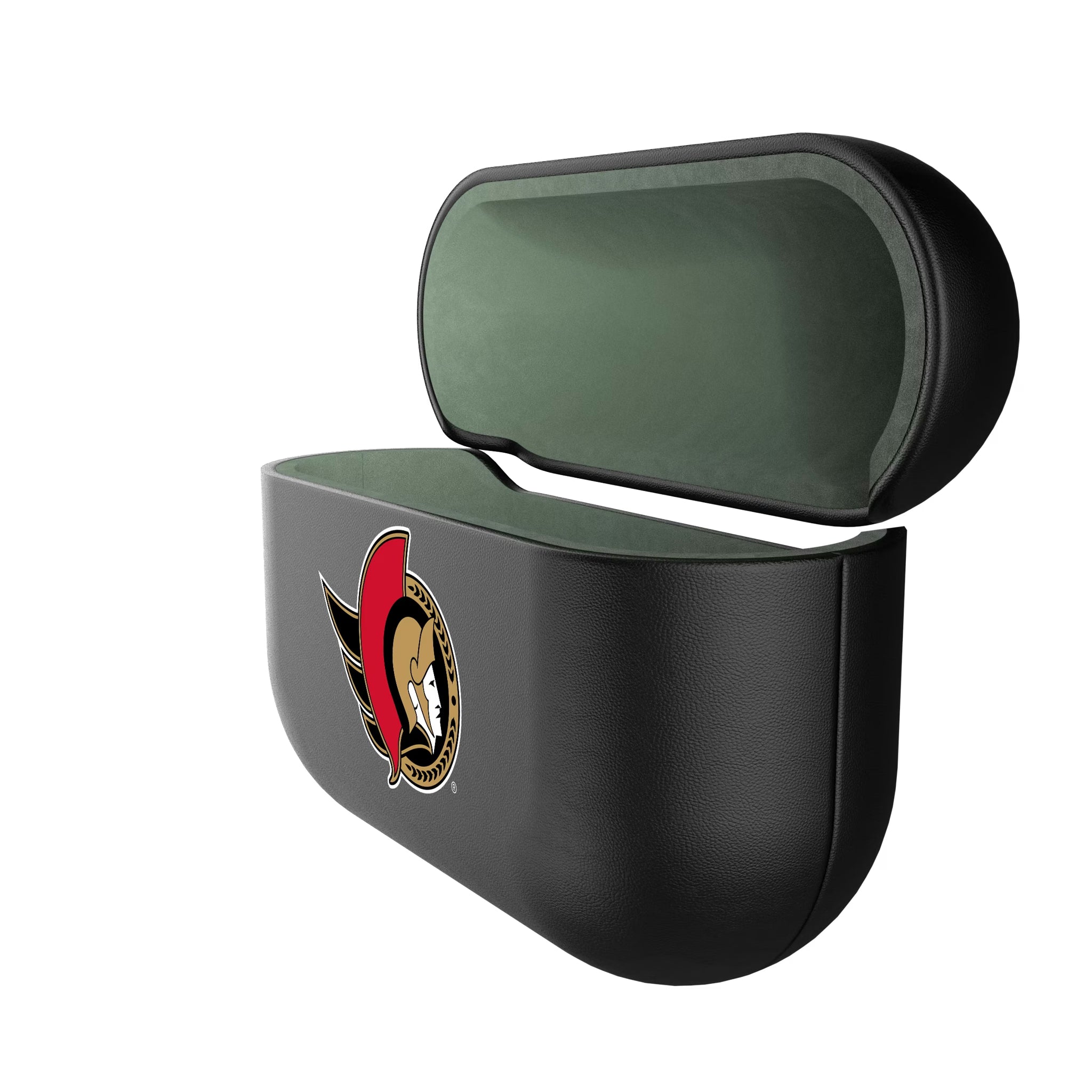 Ottawa Senators Personalized Insignia AirPods AirPod Case Cover - Isometric View#Device_AirPods Pro 1st Gen
