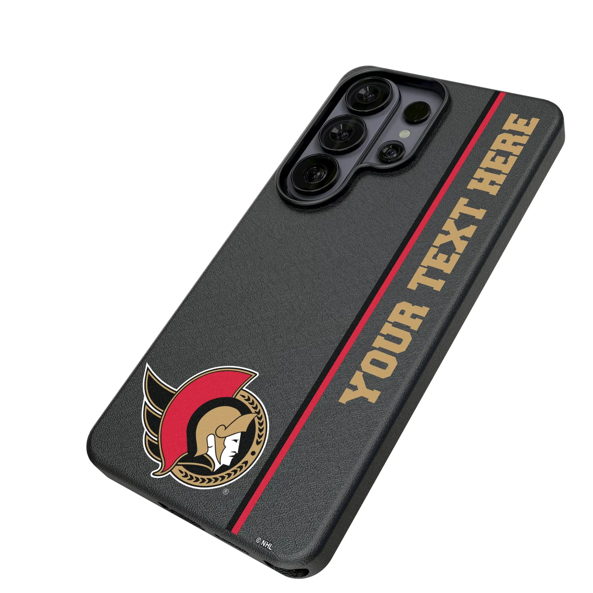 Ottawa Senators Personalized Sidebard Galaxy MagSafe Compatible Phone Case for Samsung Galaxy - Isometric View#Device_Galaxy S26 Ultra