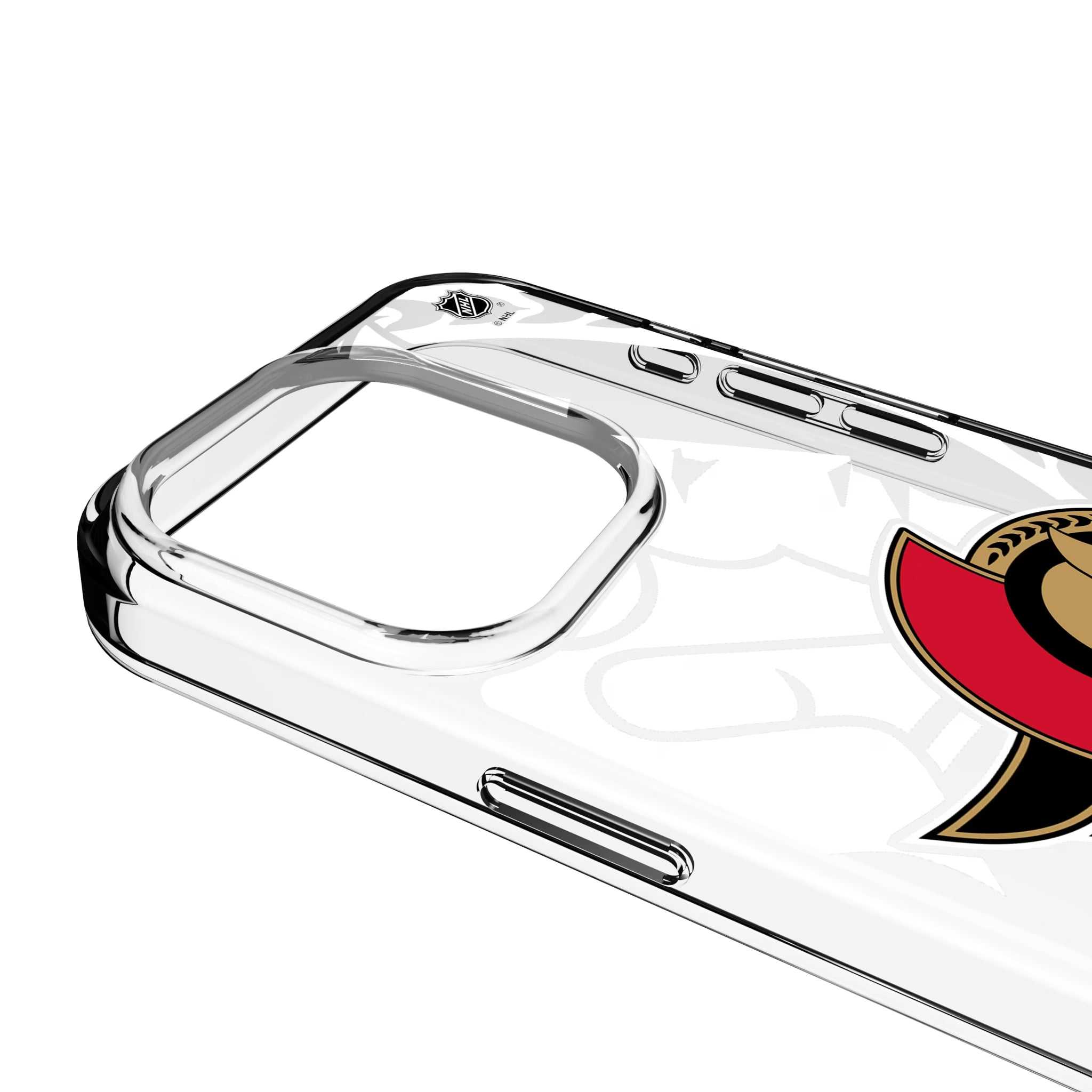 Ottawa Senators Personalized Tilt iPhone Clear Phone Case for Apple iPhone - Detail