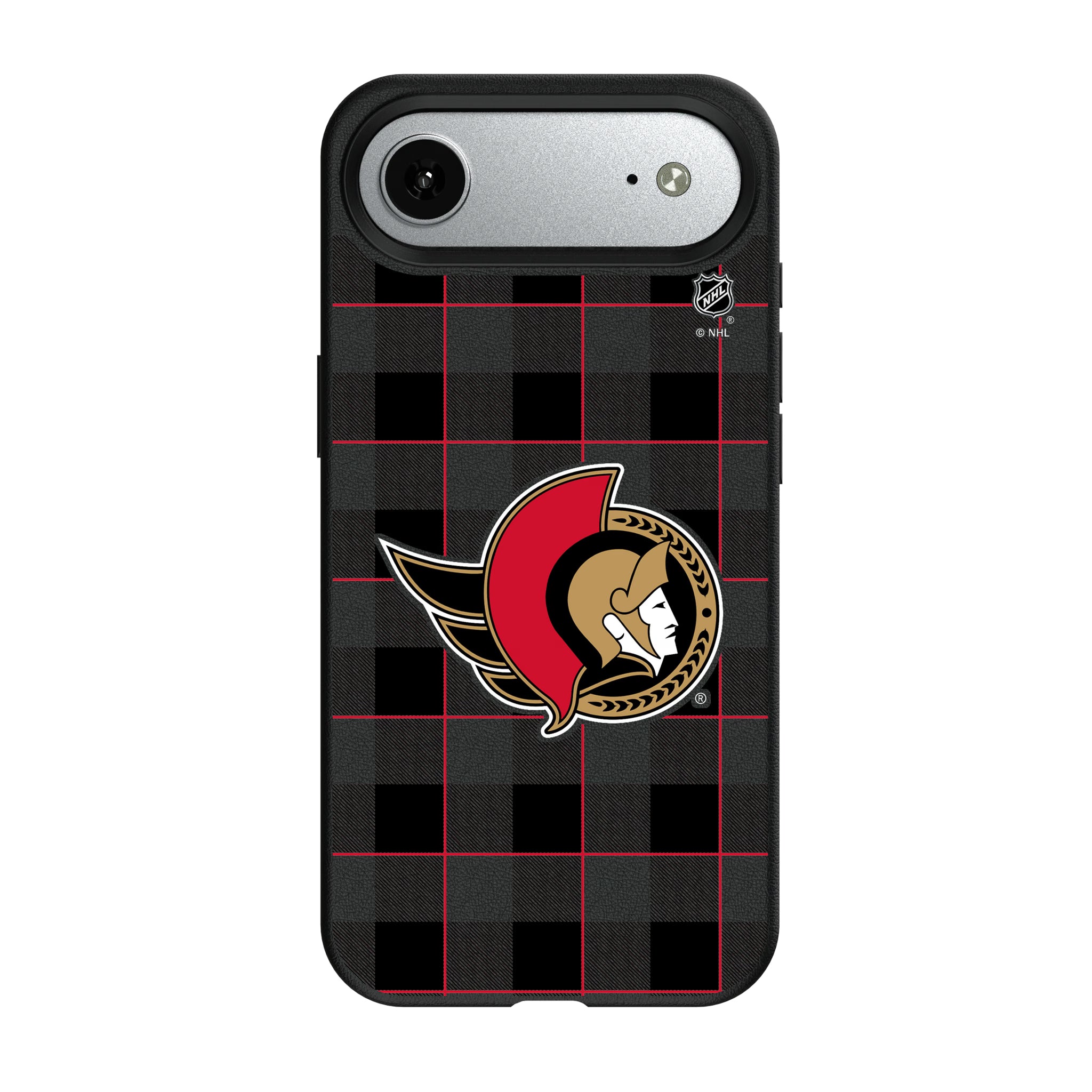 Ottawa Senators Plaid iPhone MagSafe Compatible Phone Case for Apple iPhone#Device_iPhone Air