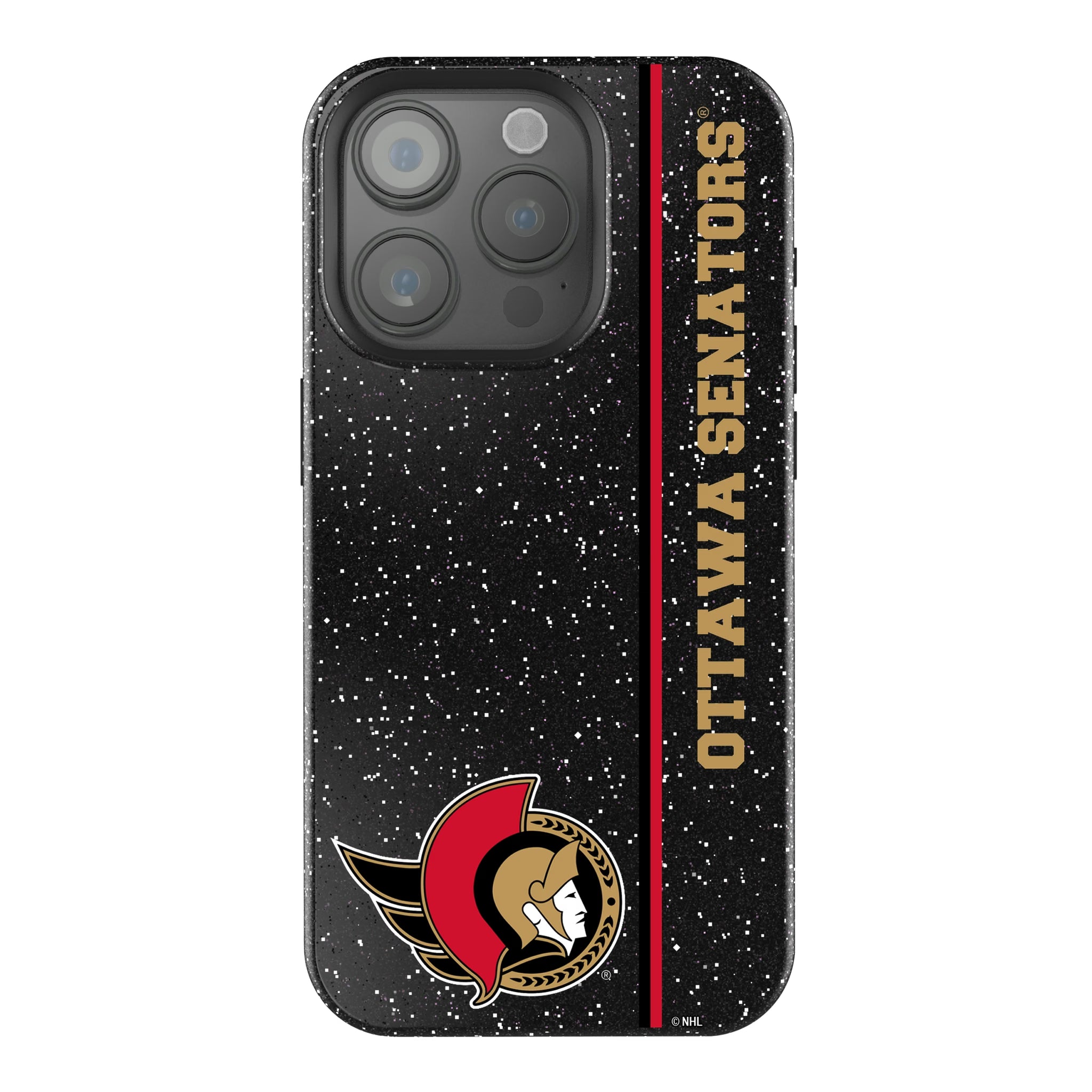 Ottawa Senators Sidebar iPhone Bling Phone Case for Apple iPhone