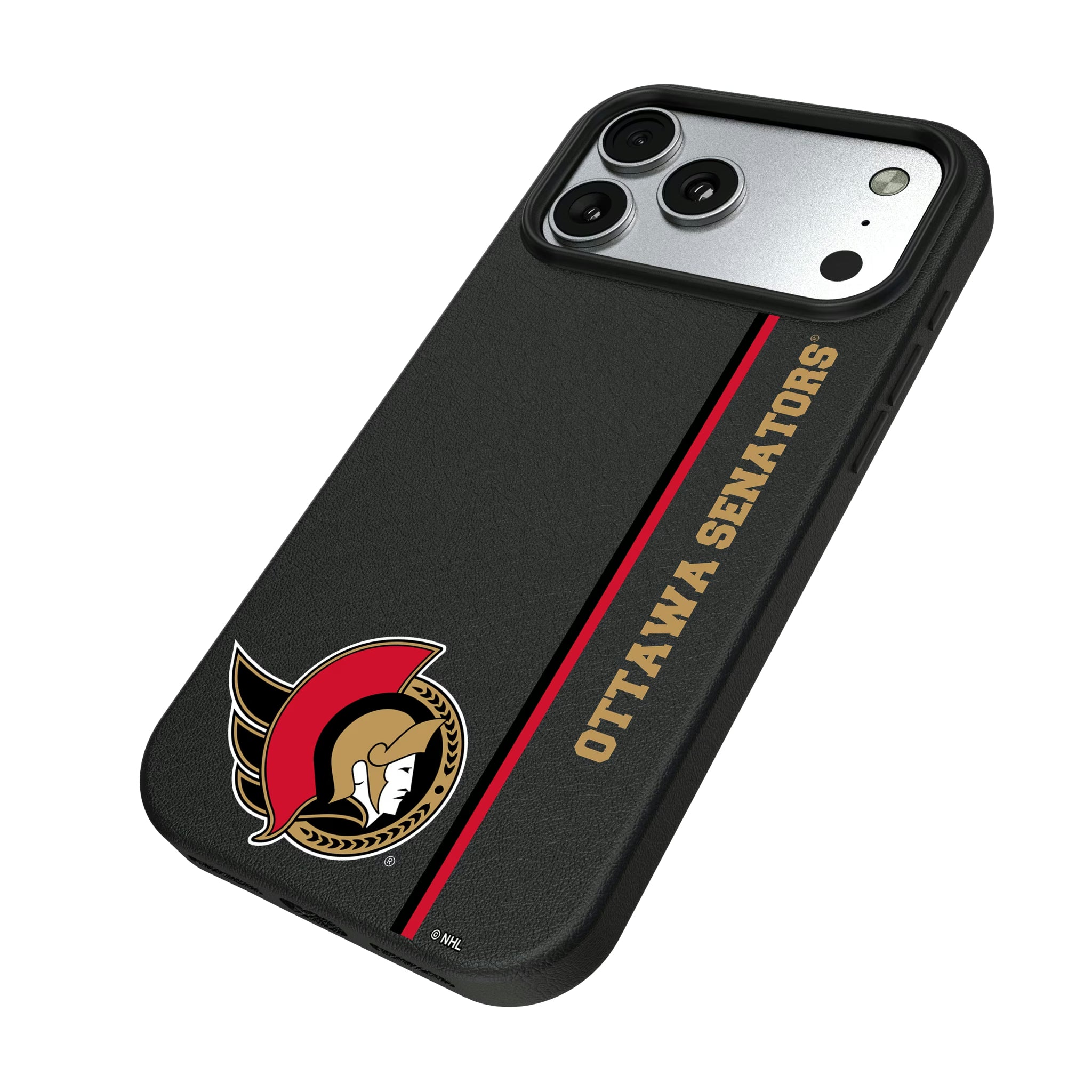 Ottawa Senators Sidebar iPhone MagSafe Compatible Phone Case for Apple iPhone - Isometric View#Device_iPhone 17 Pro Max
