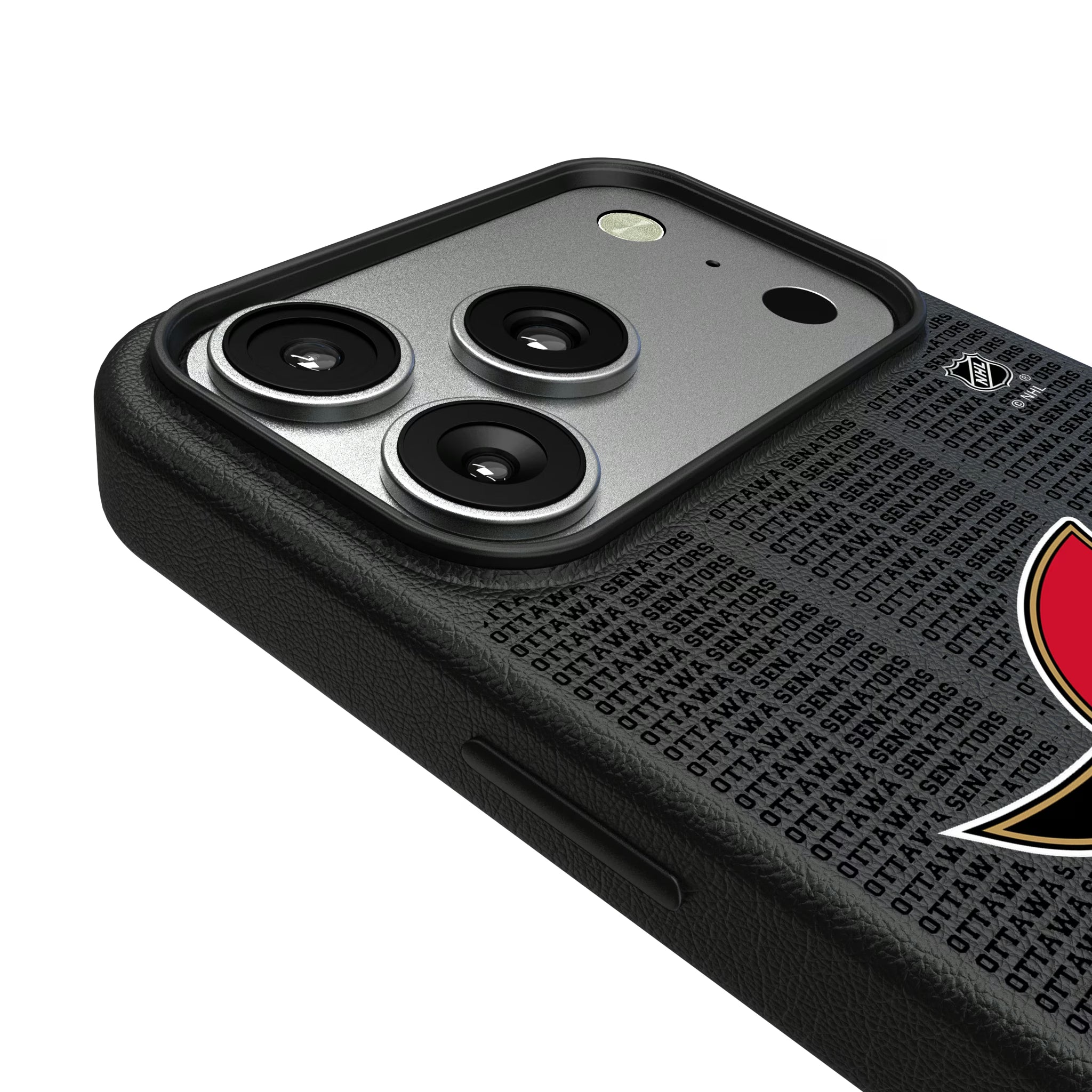 Ottawa Senators Text Backdrop iPhone MagSafe Compatible Phone Case for Apple iPhone - Detail#Device_iPhone 17 Pro