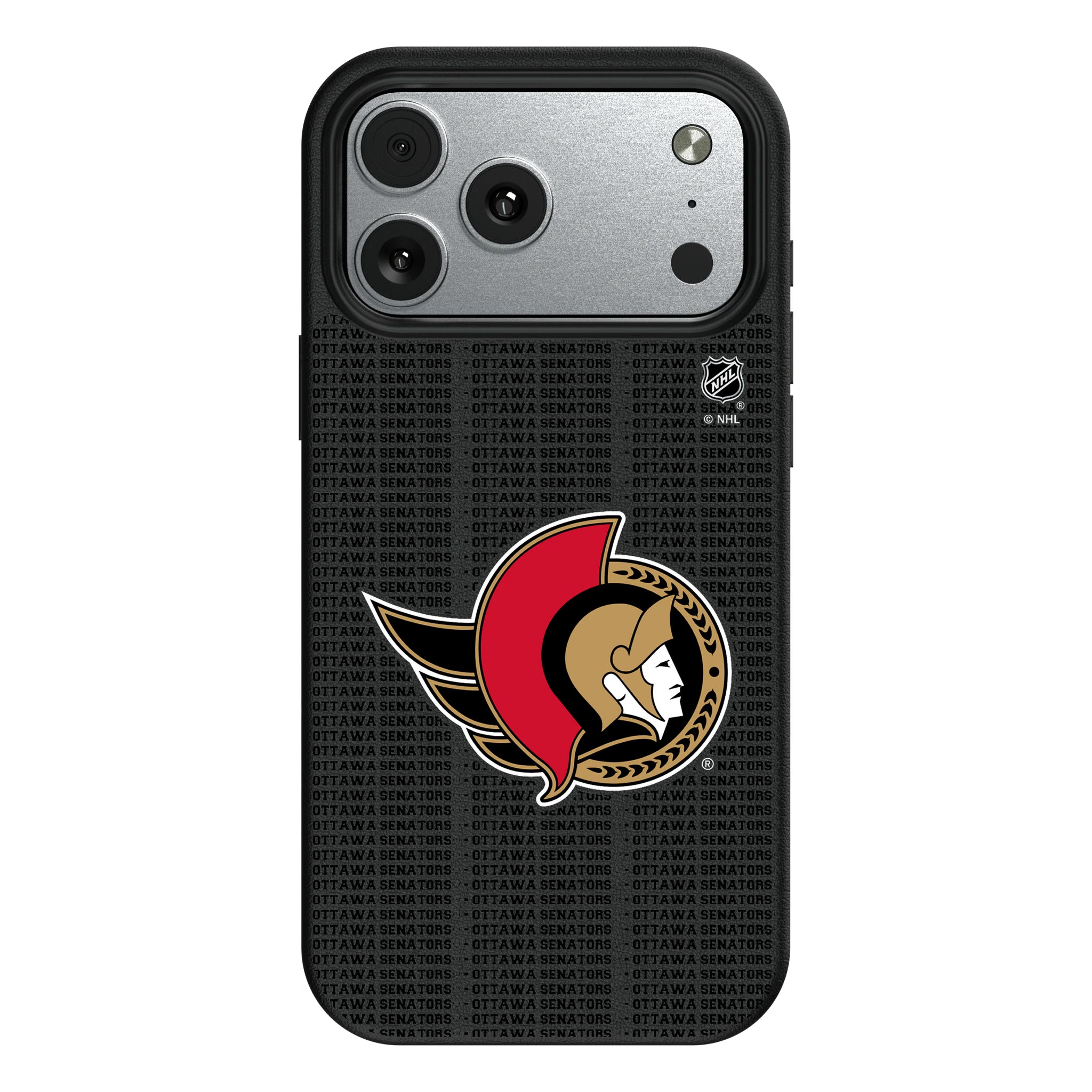 Ottawa Senators Text Backdrop iPhone MagSafe Compatible Phone Case for Apple iPhone#Device_iPhone 17 Pro Max