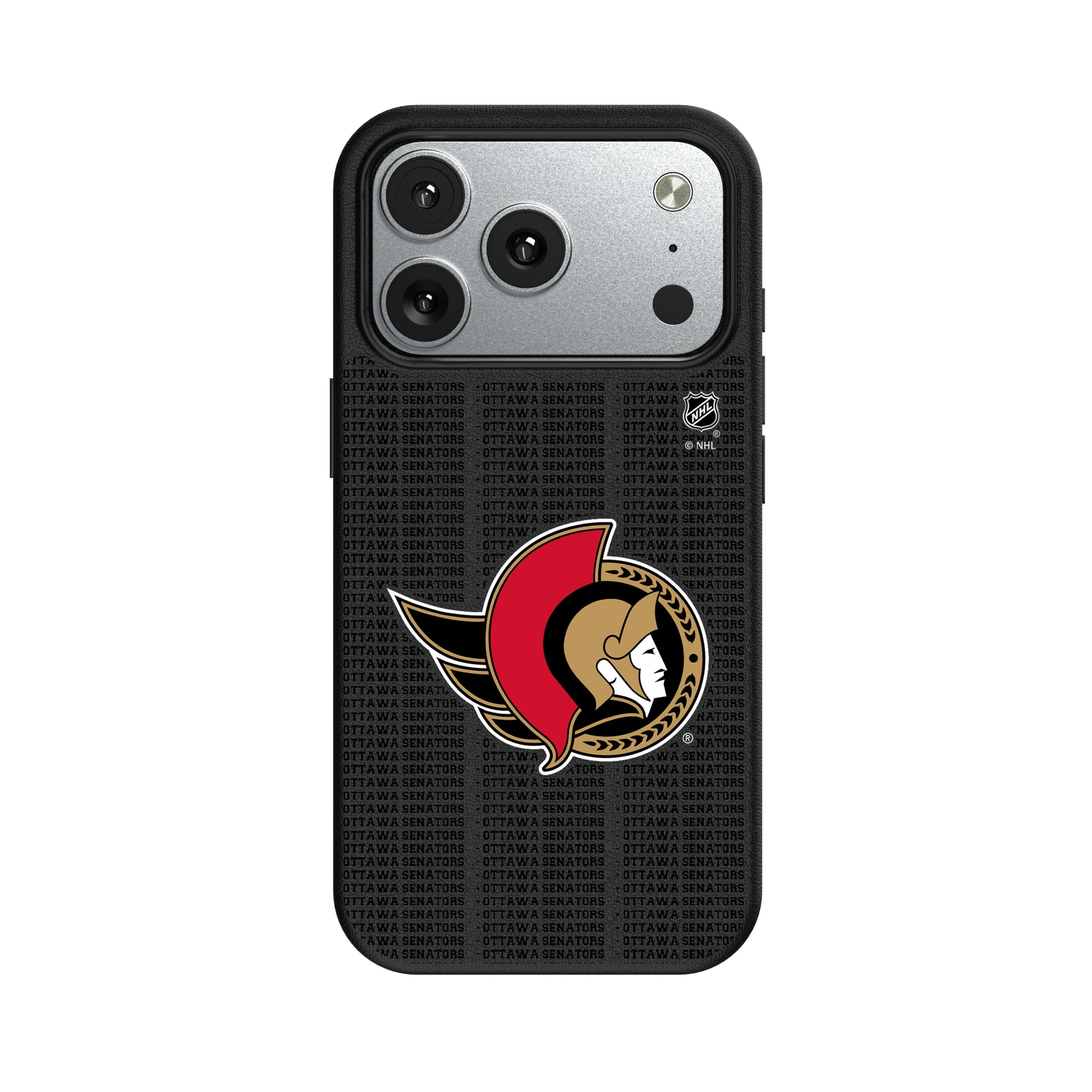 Ottawa Senators Text Backdrop iPhone MagSafe Compatible Phone Case for Apple iPhone#Device_iPhone 17 Pro