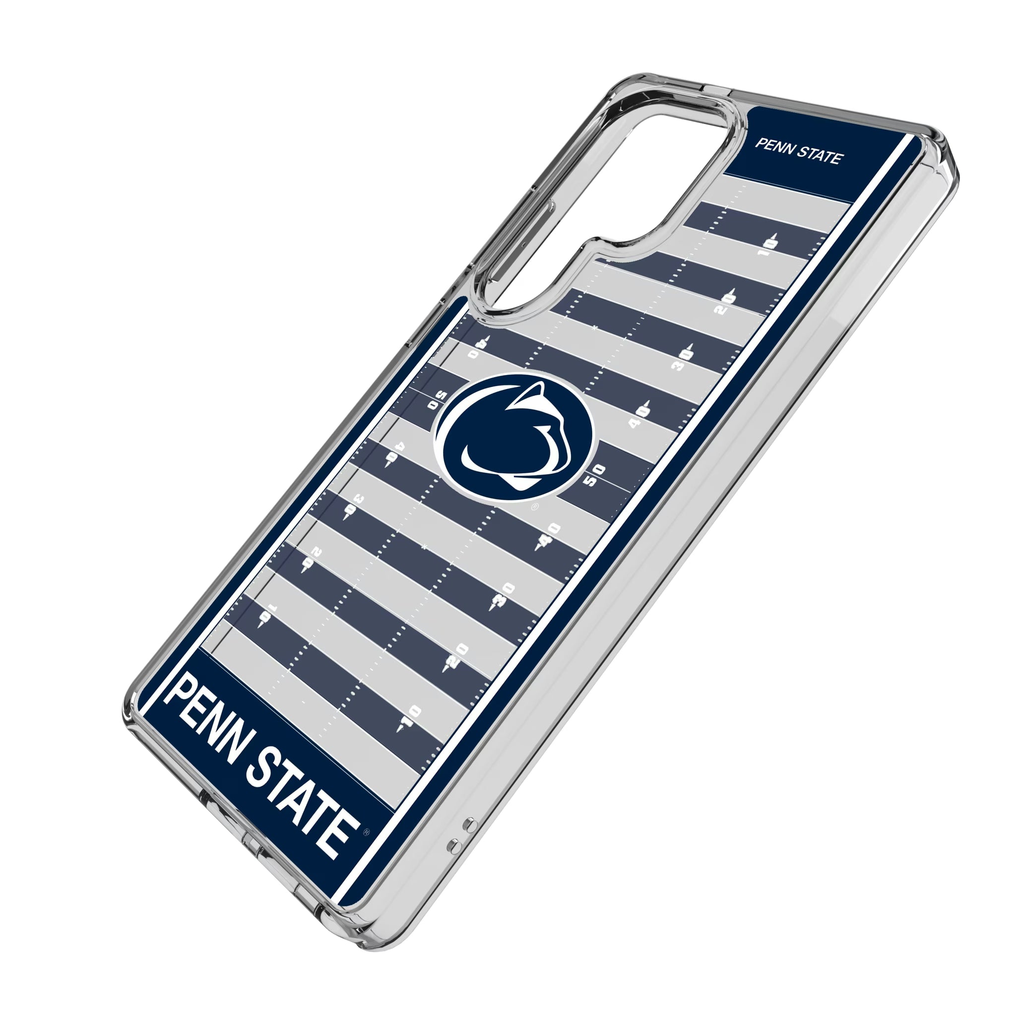 Pennsylvania State University Nittany Lions Field Galaxy Clear Phone Case for Samsung Galaxy - Isometric View