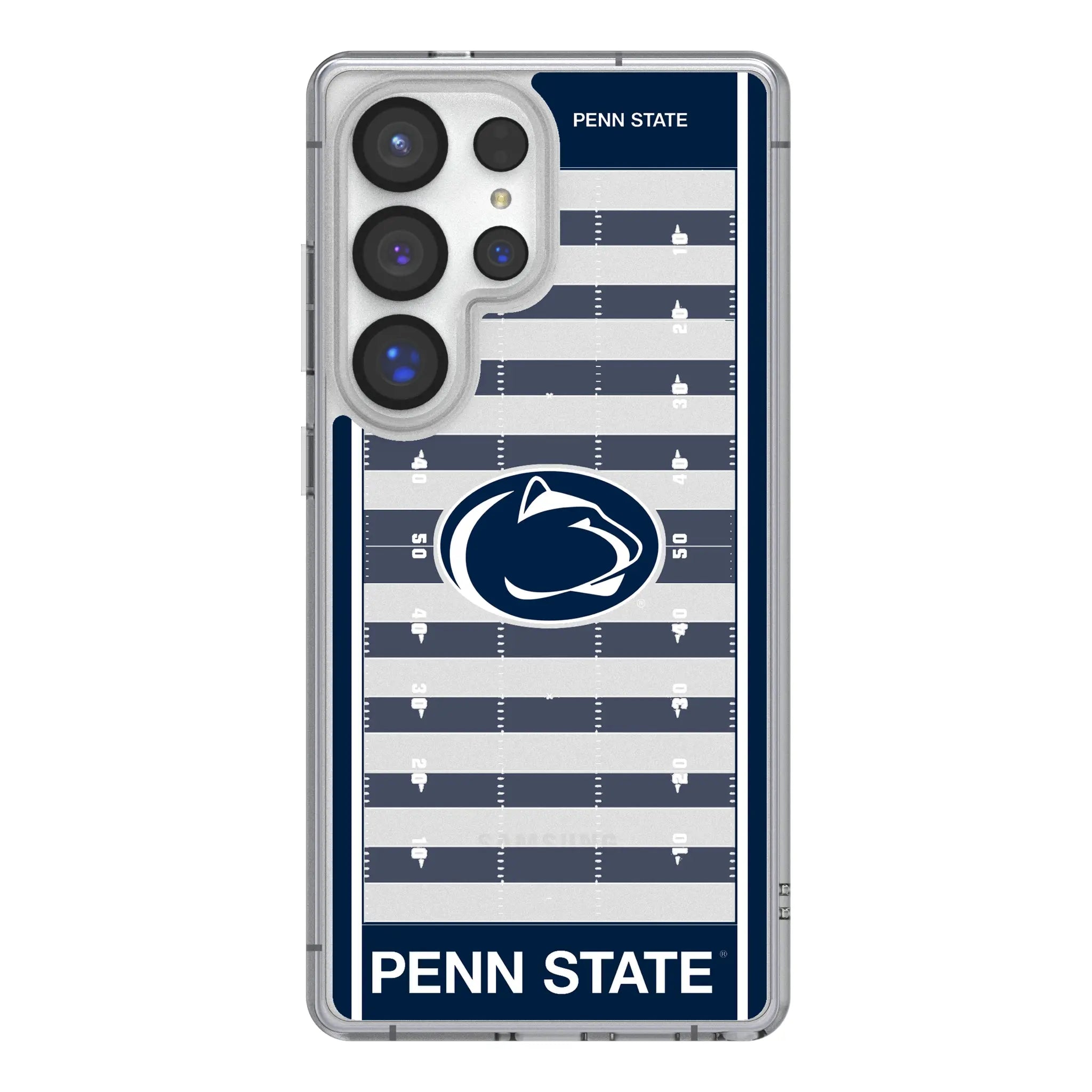 Pennsylvania State University Nittany Lions Field Galaxy Clear Phone Case for Samsung Galaxy#Device_Galaxy S25 Ultra