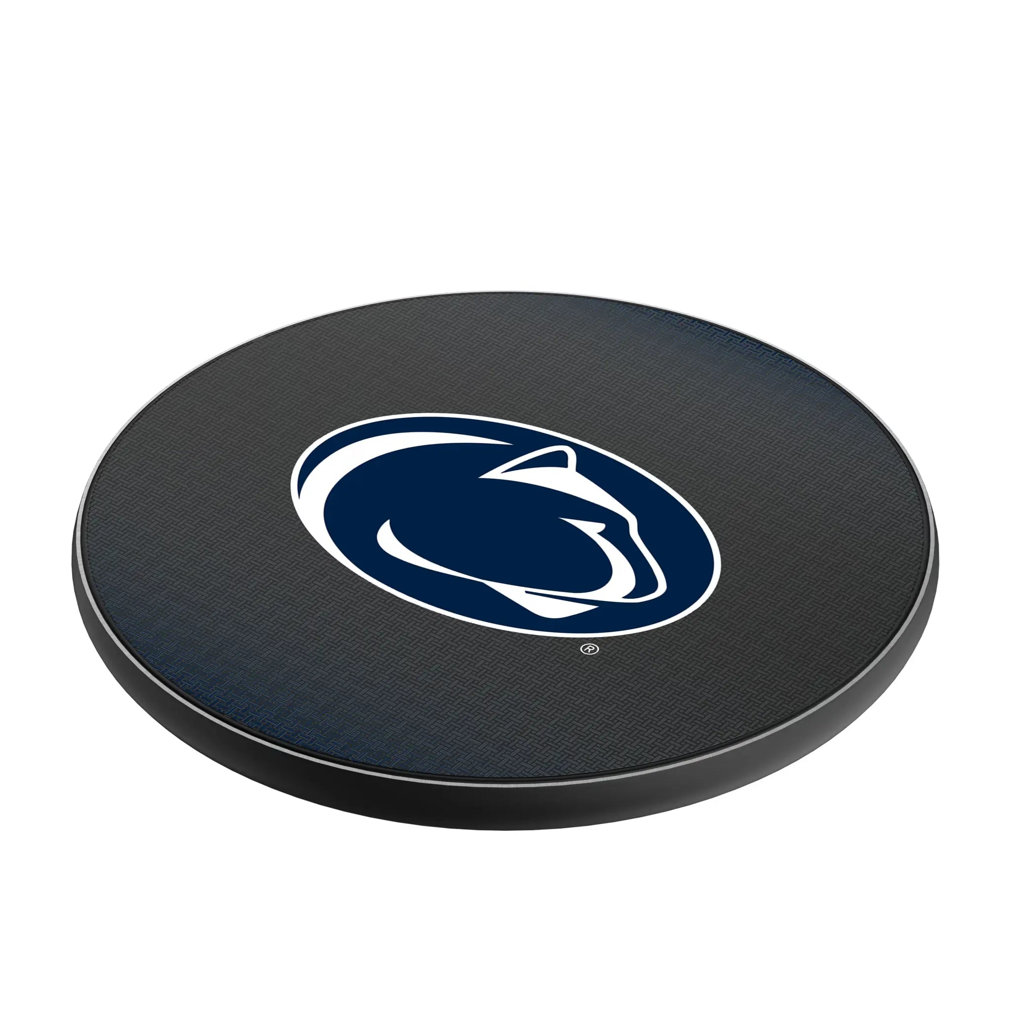 Pennsylvania State University Nittany Lions Linen 15-Watt Wireless Charger - Isometric View