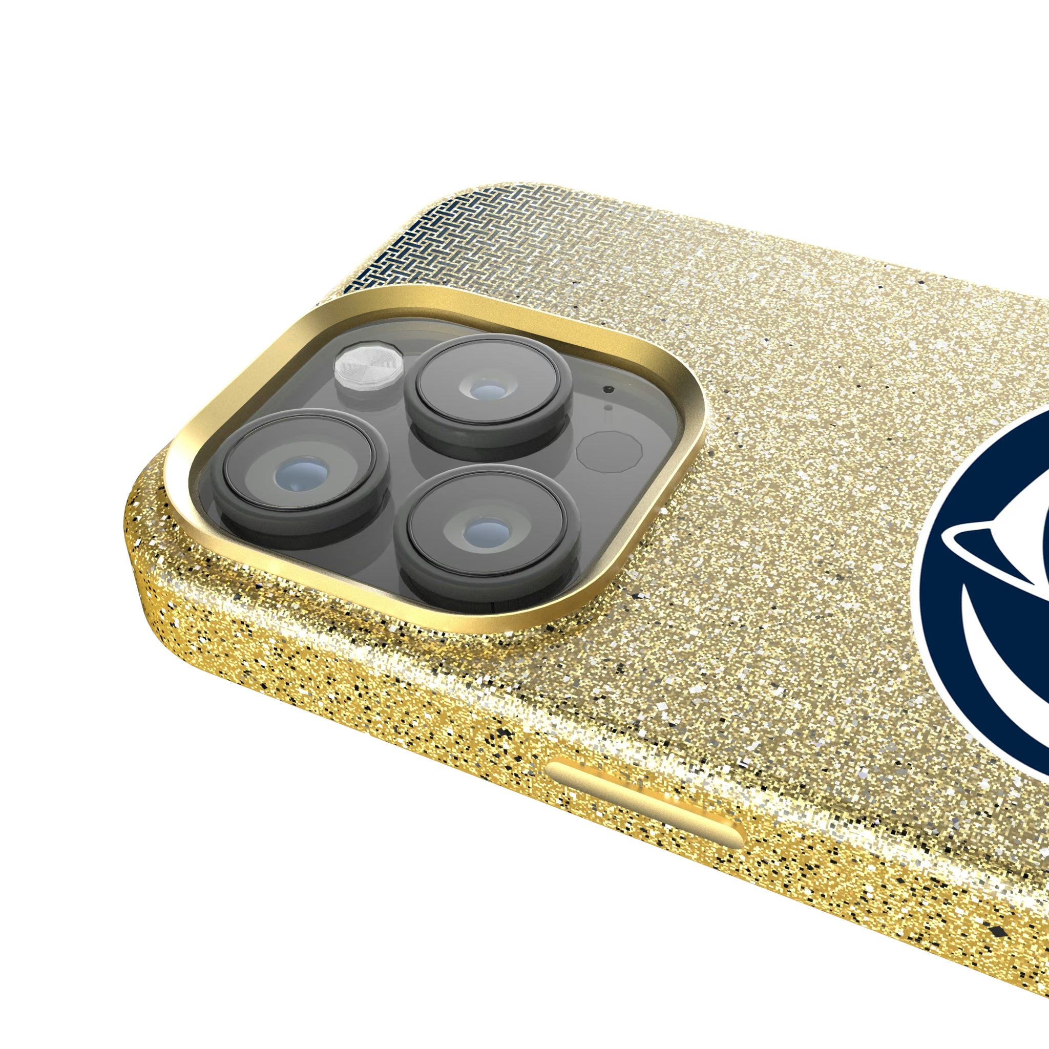 Pennsylvania State University Nittany Lions Linen iPhone Bling Phone Case for Apple iPhone - Detail