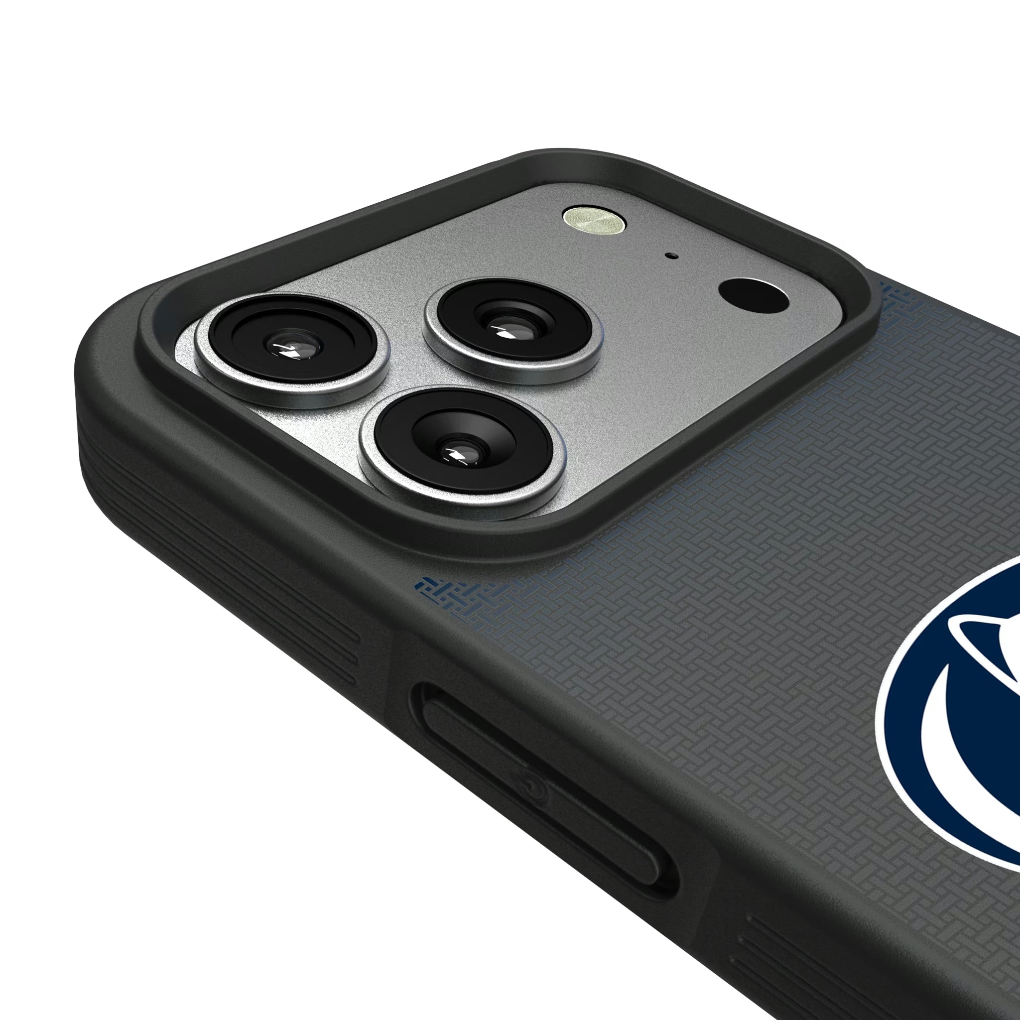 Pennsylvania State University Nittany Lions Linen iPhone Bump Phone Case for Apple iPhone - Detail#Device_iPhone 17 Pro