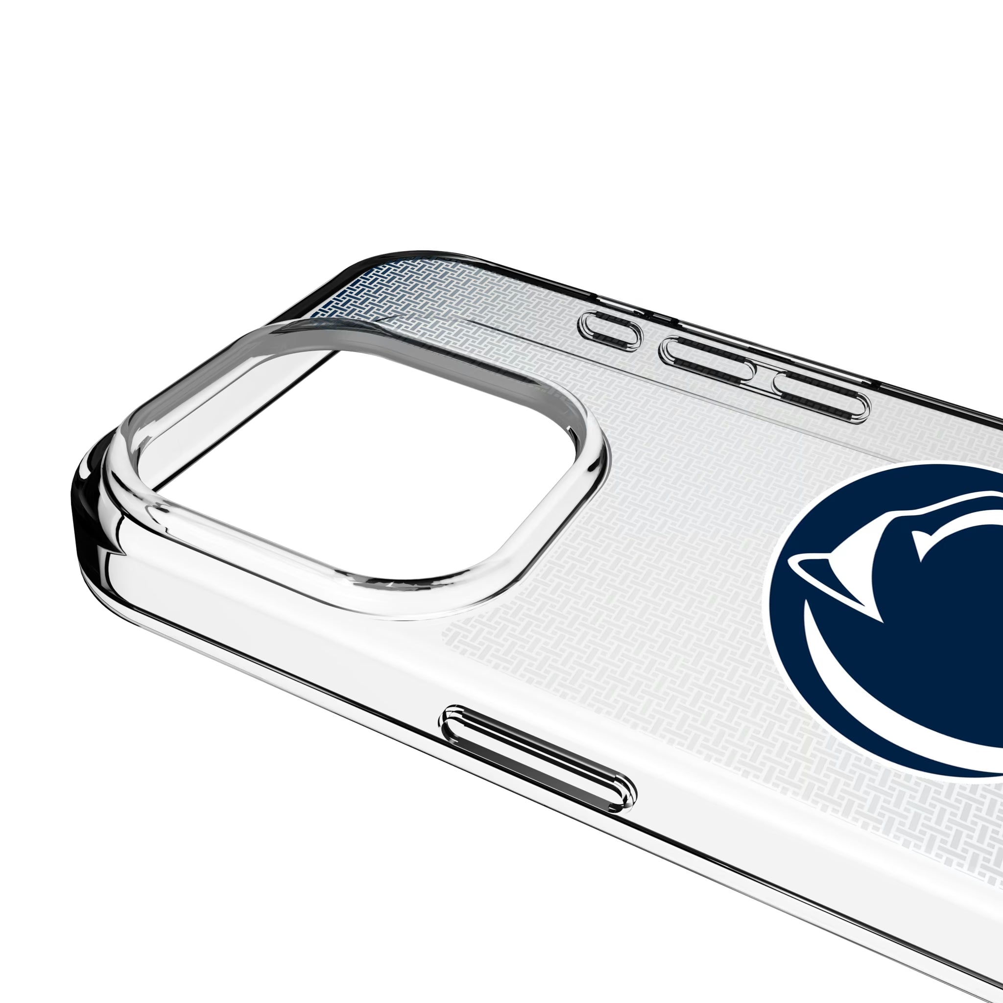 Pennsylvania State University Nittany Lions Linen iPhone Clear Phone Case for Apple iPhone - Detail