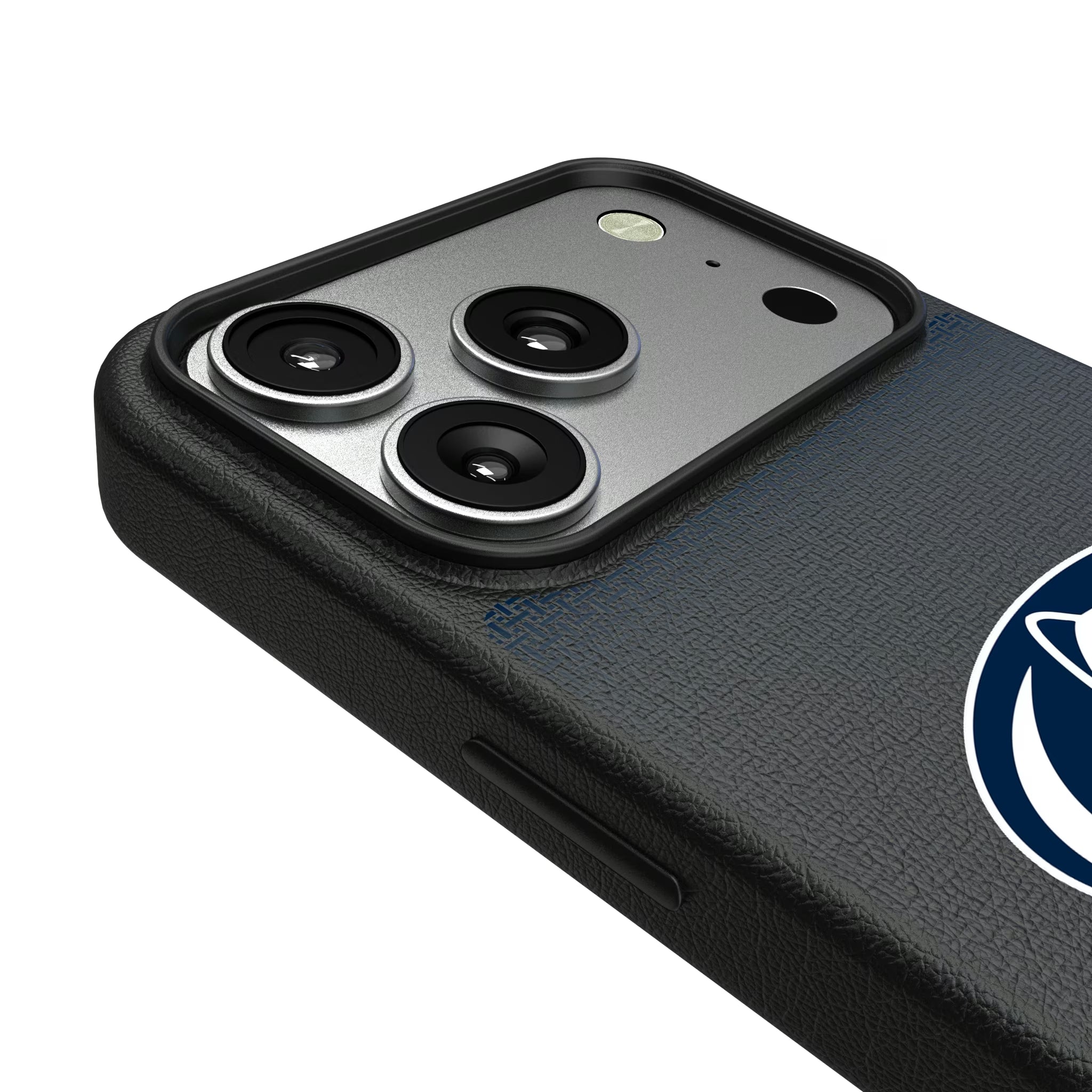 Pennsylvania State University Nittany Lions Linen iPhone MagSafe Compatible Phone Case for Apple iPhone - Detail#Device_iPhone 17 Pro