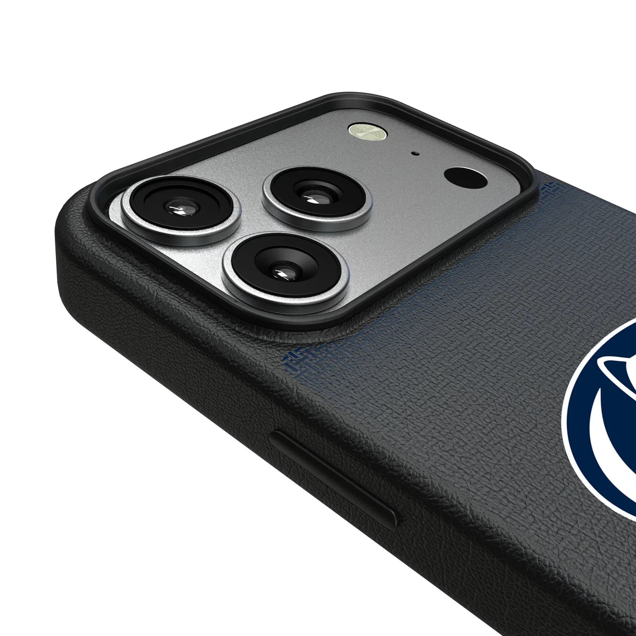 Pennsylvania State University Nittany Lions Linen iPhone MagSafe Compatible Phone Case for Apple iPhone - Detail#Device_iPhone 17 Pro