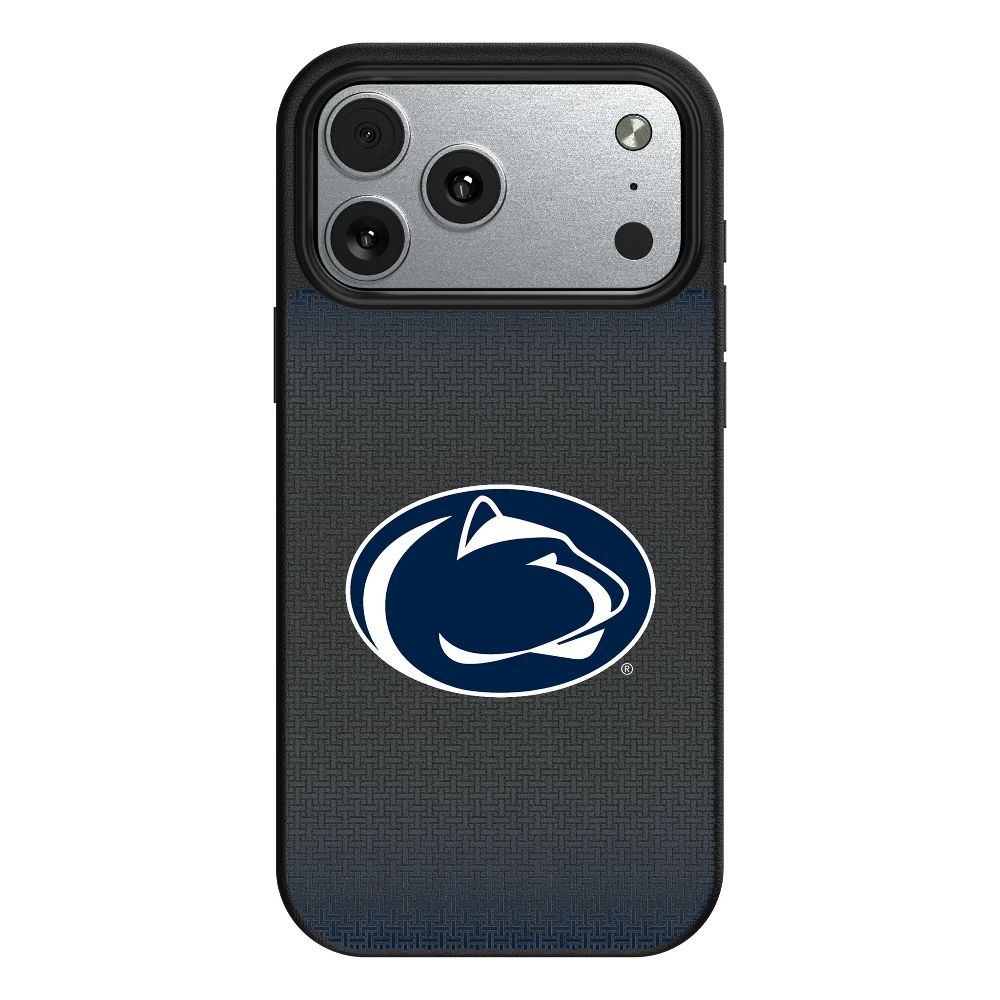 Pennsylvania State University Nittany Lions Linen iPhone MagSafe Compatible Phone Case for Apple iPhone#Device_iPhone 17 Pro Max