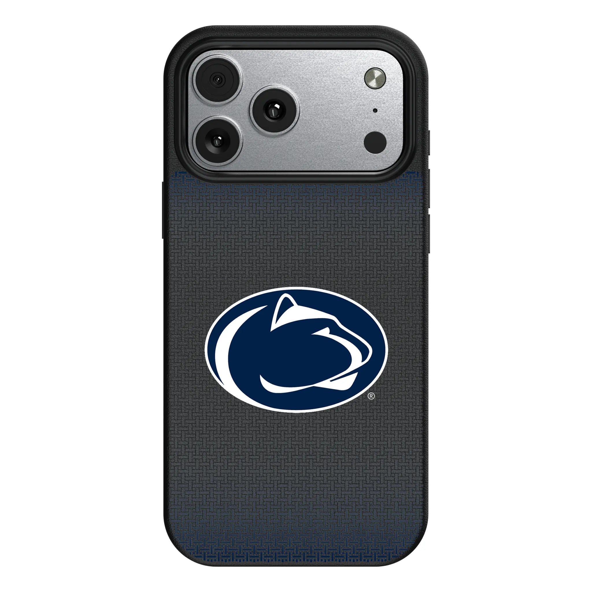 Pennsylvania State University Nittany Lions Linen iPhone MagSafe Compatible Phone Case for Apple iPhone#Device_iPhone 17 Pro Max