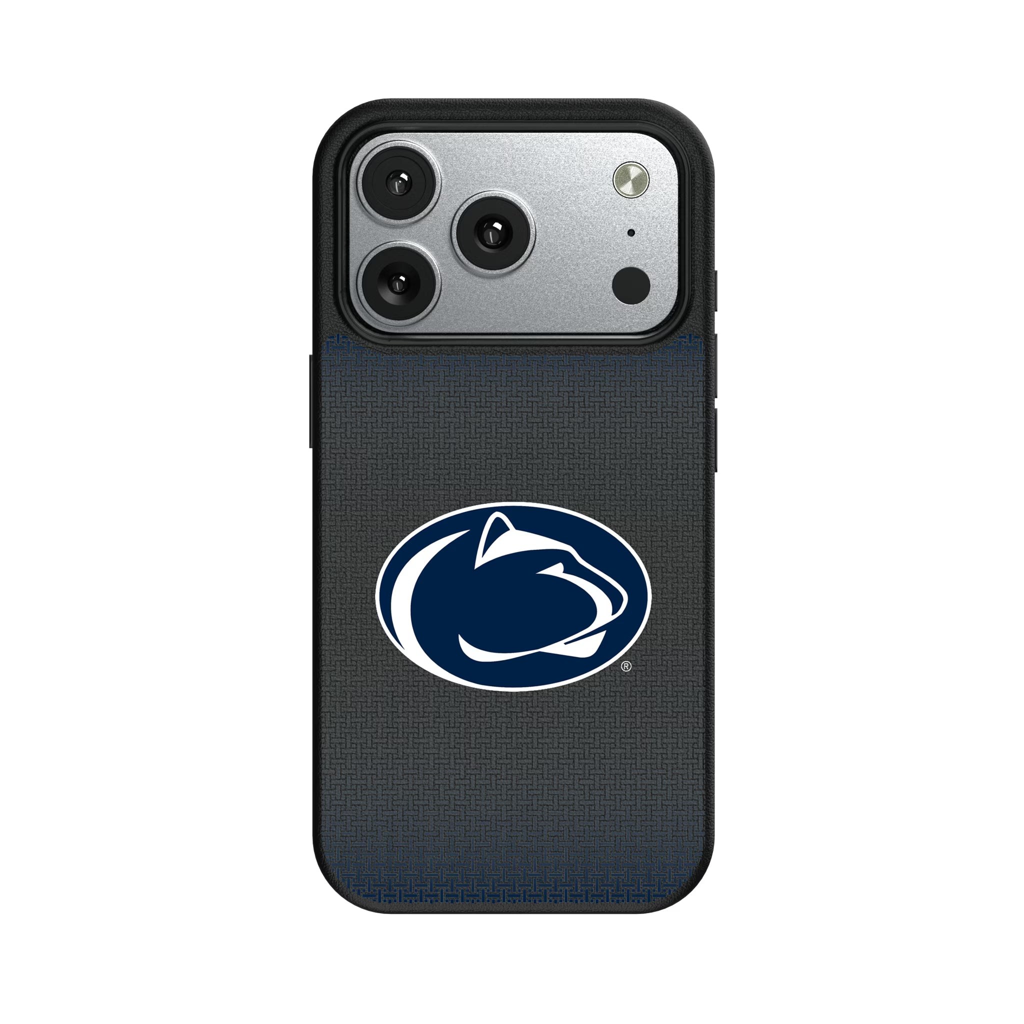 Pennsylvania State University Nittany Lions Linen iPhone MagSafe Compatible Phone Case for Apple iPhone#Device_iPhone 17 Pro
