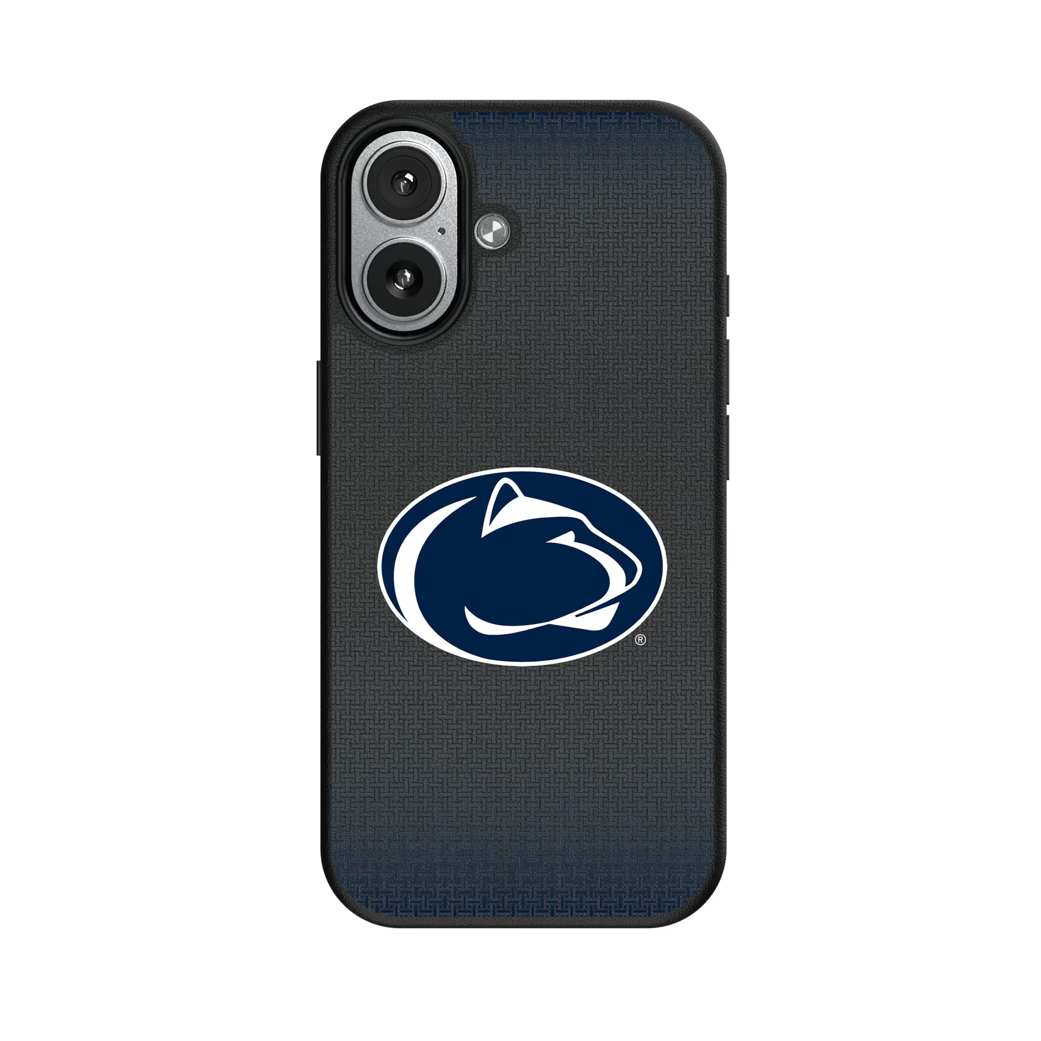 Pennsylvania State University Nittany Lions Linen iPhone MagSafe Compatible Phone Case for Apple iPhone#Device_iPhone 17