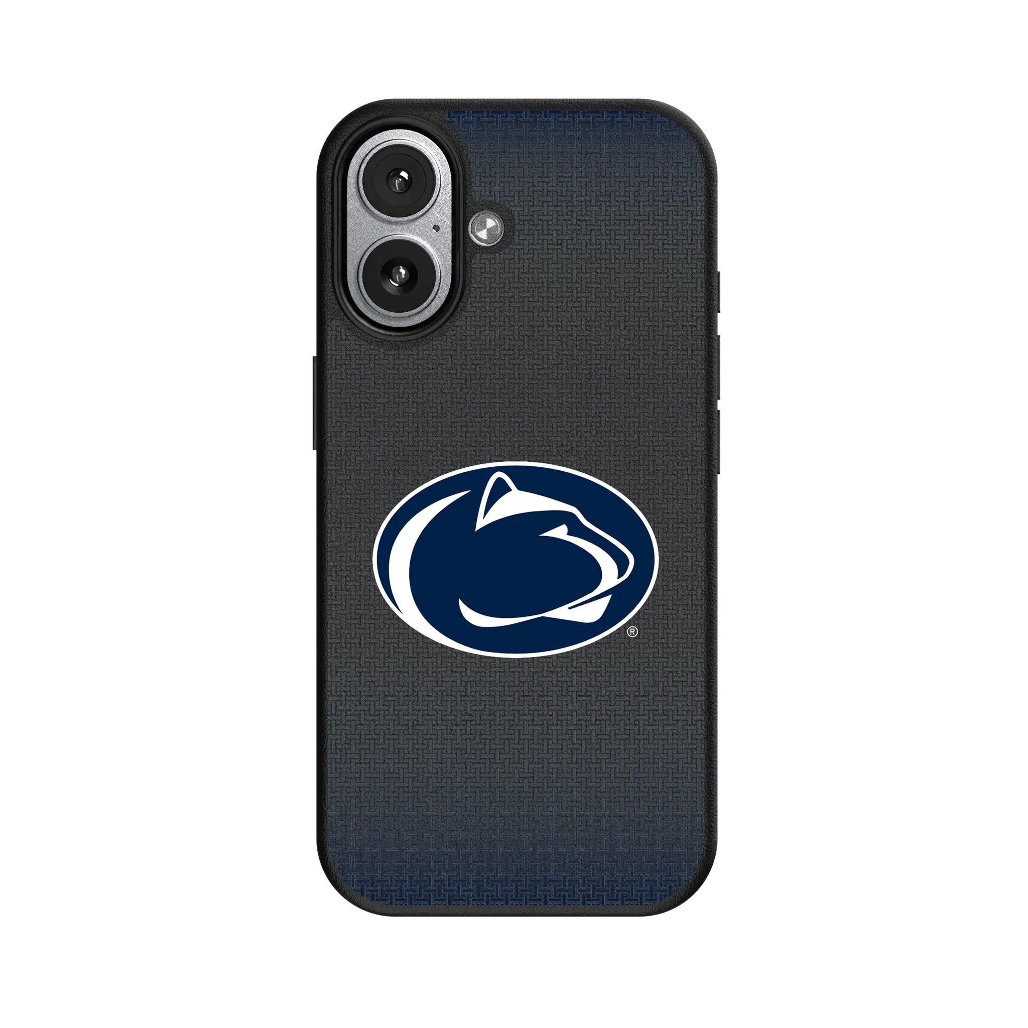 Pennsylvania State University Nittany Lions Linen iPhone MagSafe Compatible Phone Case for Apple iPhone#Device_iPhone 17