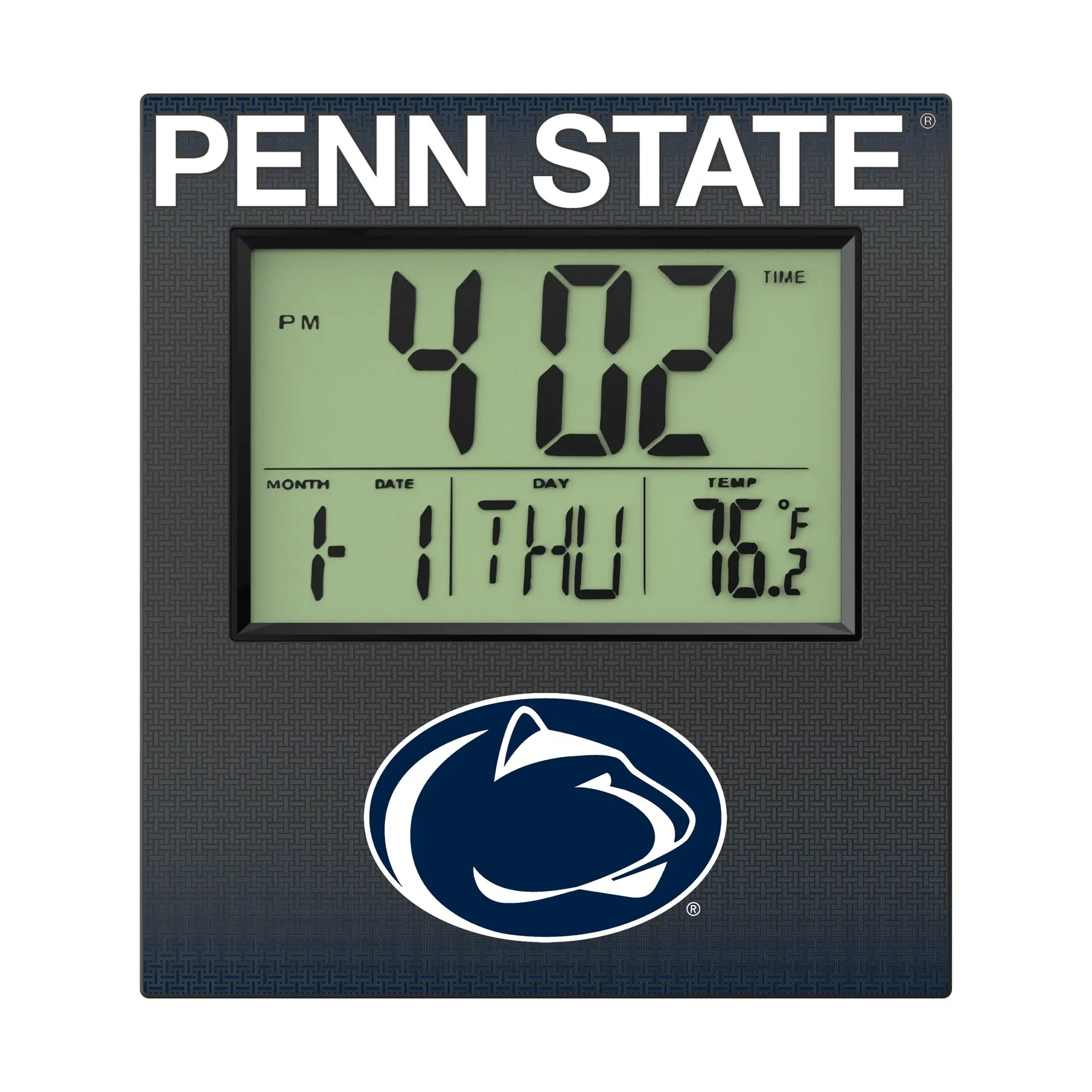 Pennsylvania State University Nittany Lions Linen Wall Clock