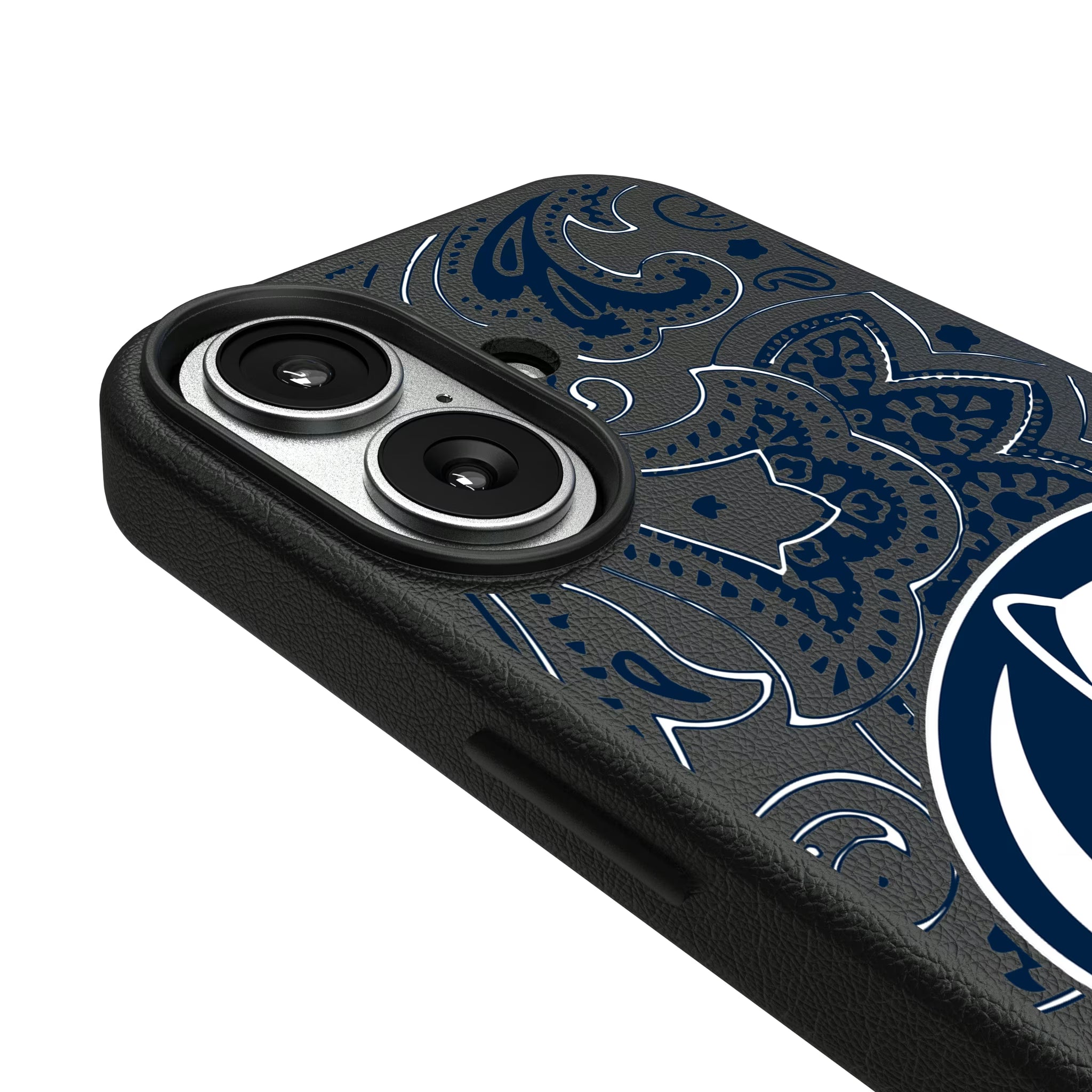 Pennsylvania State University Nittany Lions Paisley iPhone MagSafe Compatible Phone Case for Apple iPhone - Detail#Device_iPhone 17