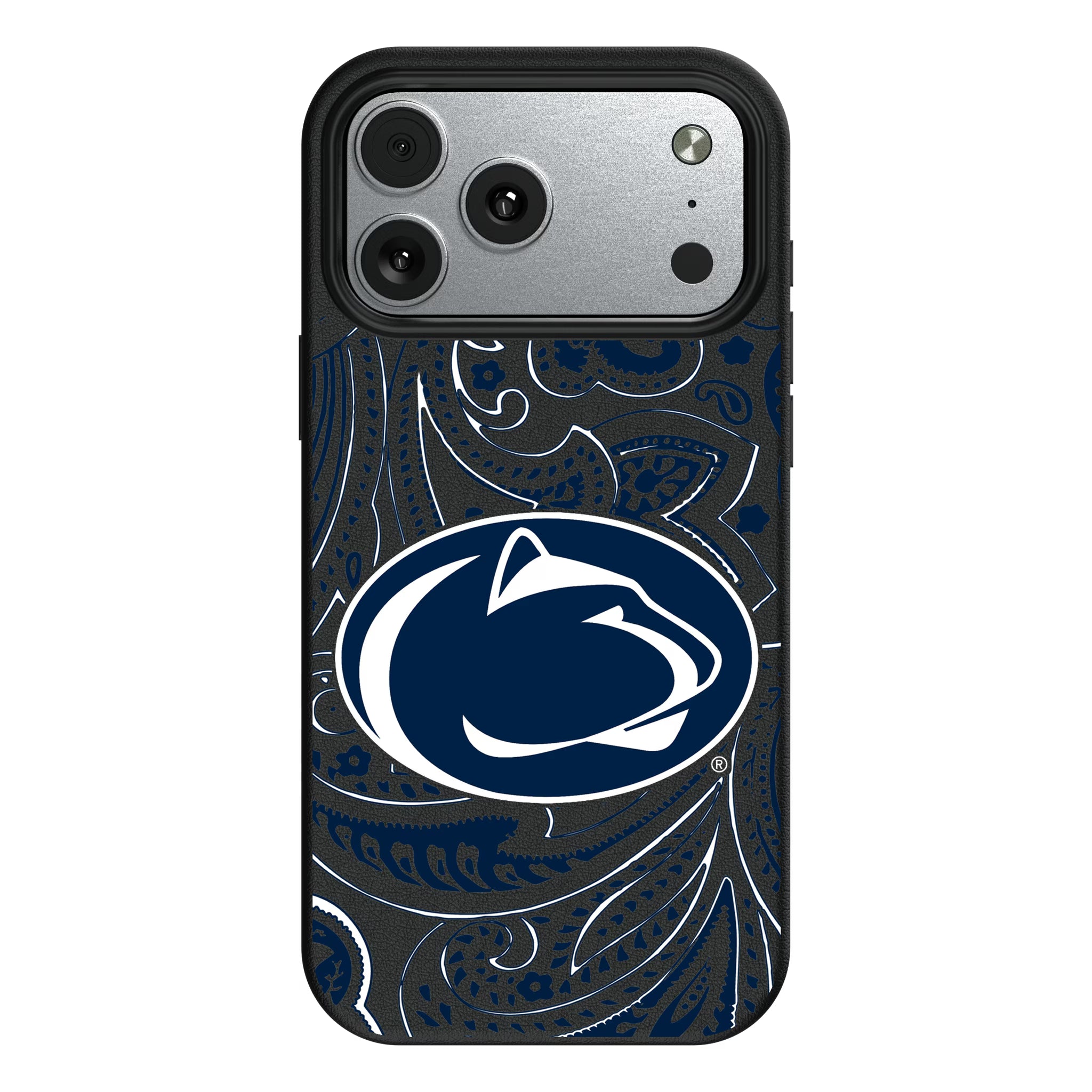 Pennsylvania State University Nittany Lions Paisley iPhone MagSafe Compatible Phone Case for Apple iPhone#Device_iPhone 17 Pro Max