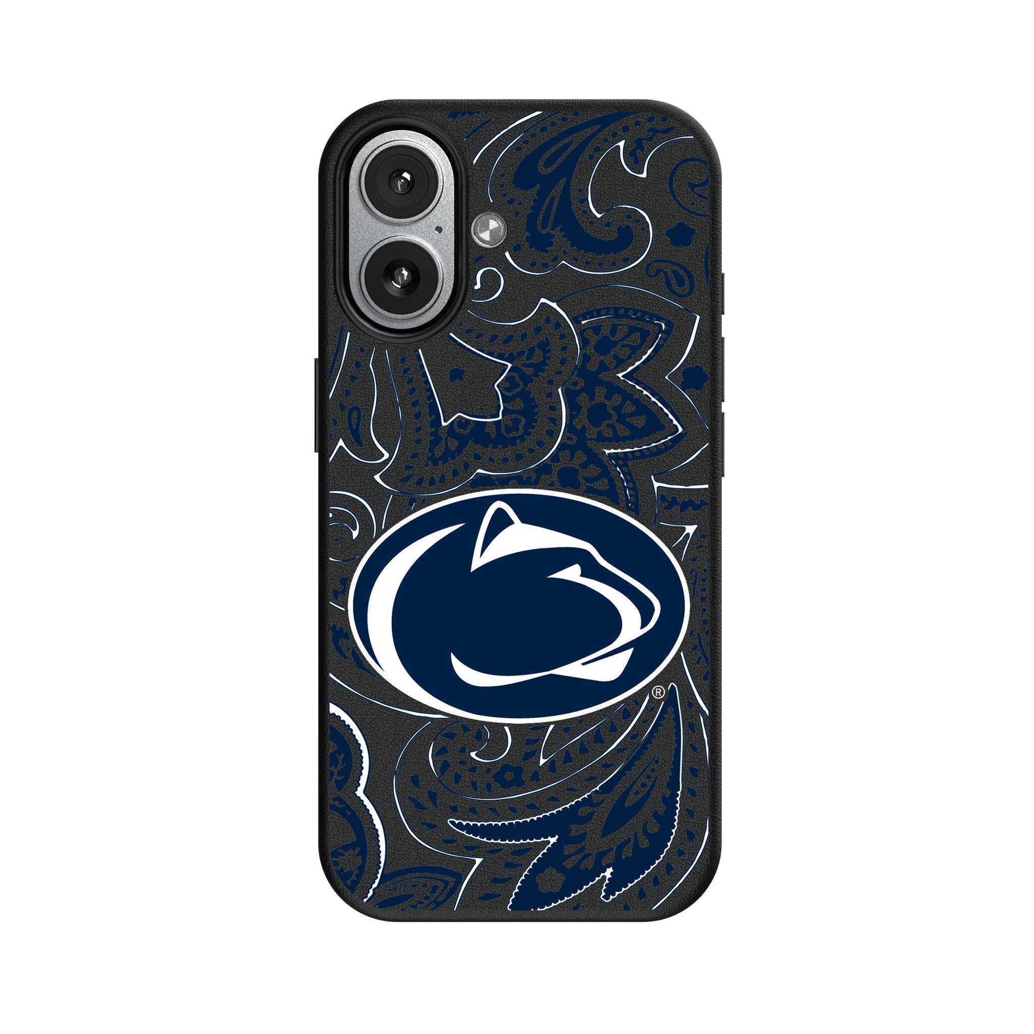 Pennsylvania State University Nittany Lions Paisley iPhone MagSafe Compatible Phone Case for Apple iPhone#Device_iPhone 17