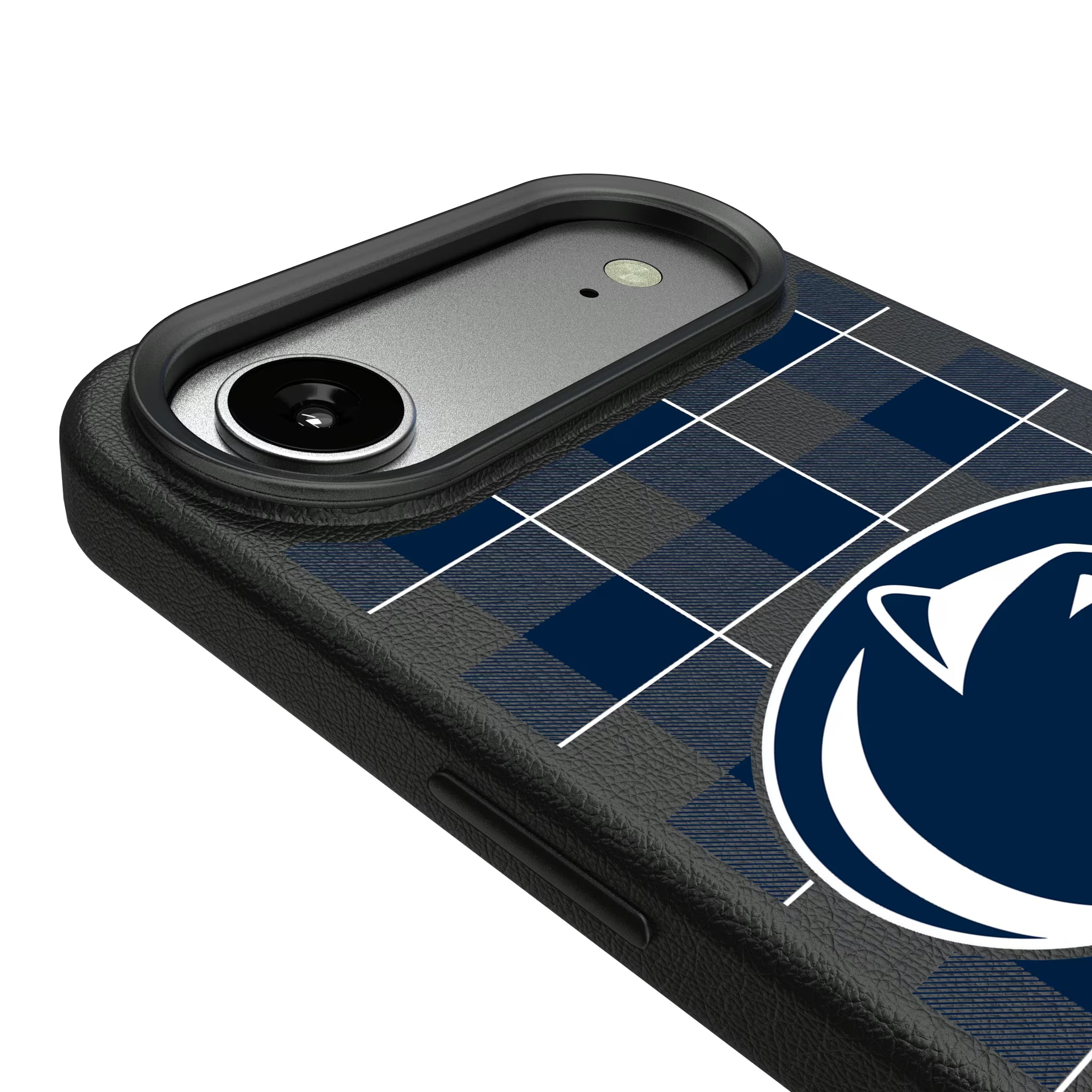 Pennsylvania State University Nittany Lions Plaid iPhone MagSafe Compatible Phone Case for Apple iPhone - Detail#Device_iPhone Air