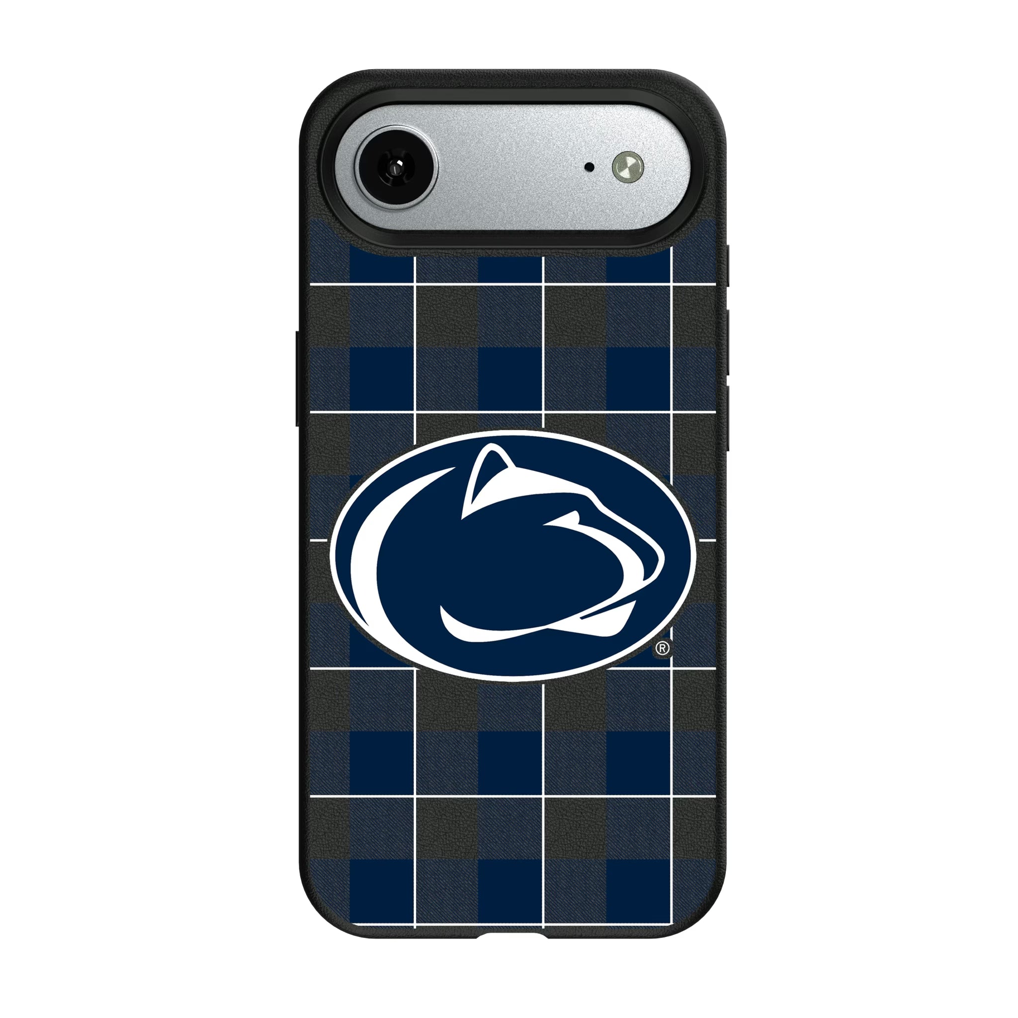 Pennsylvania State University Nittany Lions Plaid iPhone MagSafe Compatible Phone Case for Apple iPhone#Device_iPhone Air